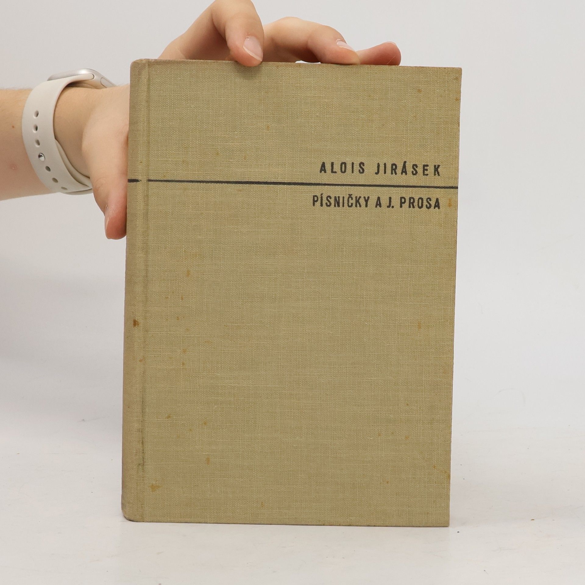 Alois Jirásek Písničky a jiná prosa: obrázky a studie