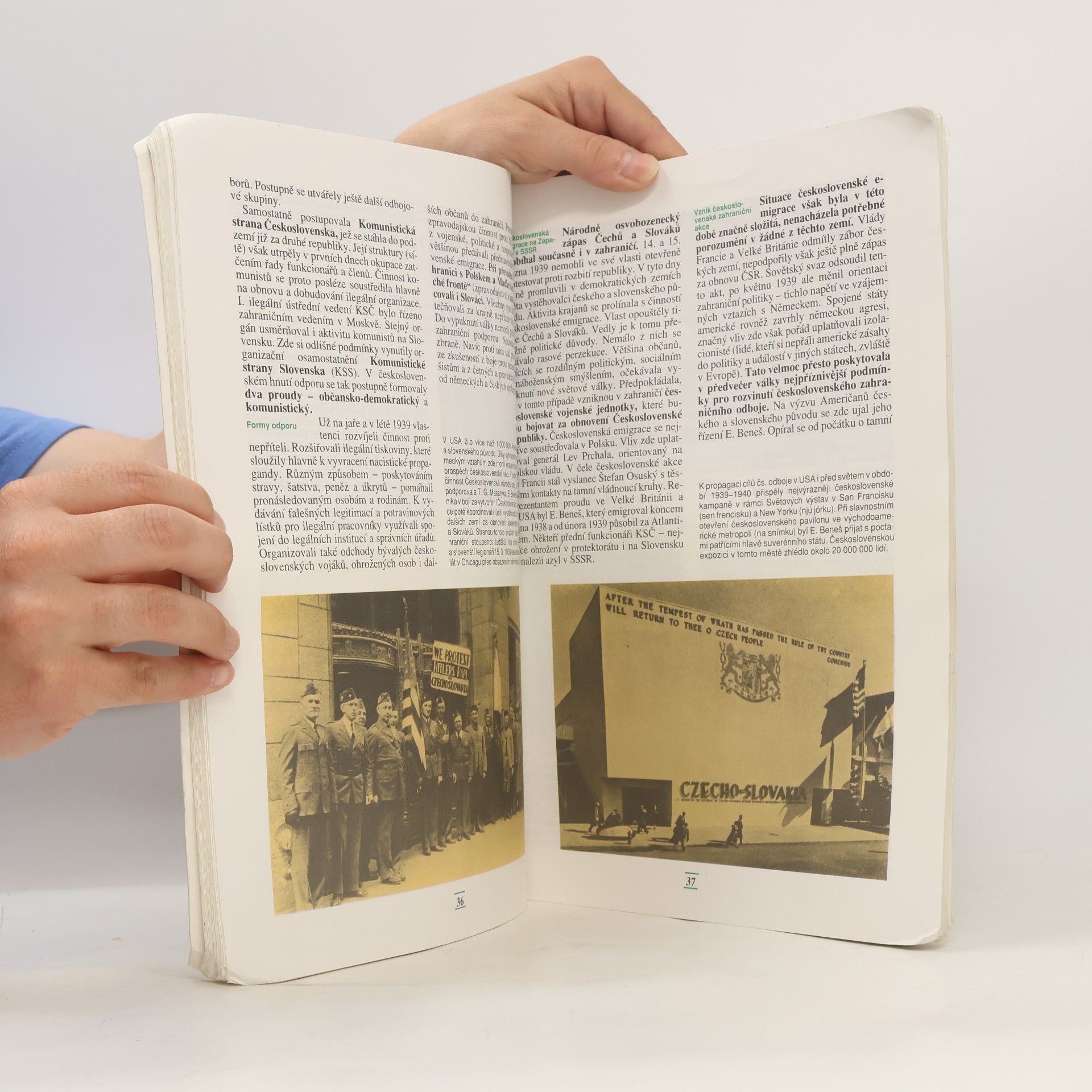 Jiří Jožák Dějepis 3.díl: Druhá světová válka a československý odboj