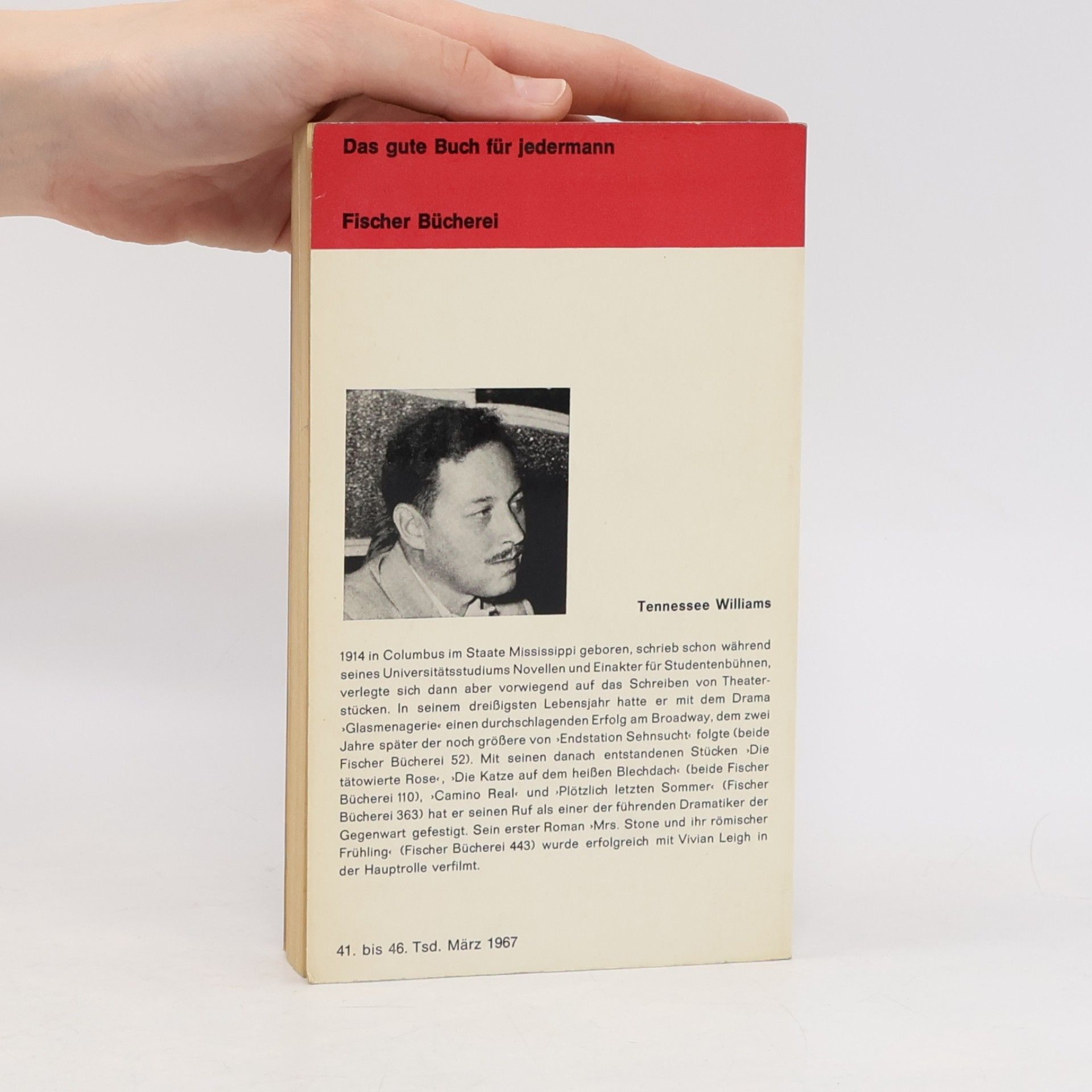 Tennessee Williams Süßer Vogel Jugend, Zeit der Anpassung