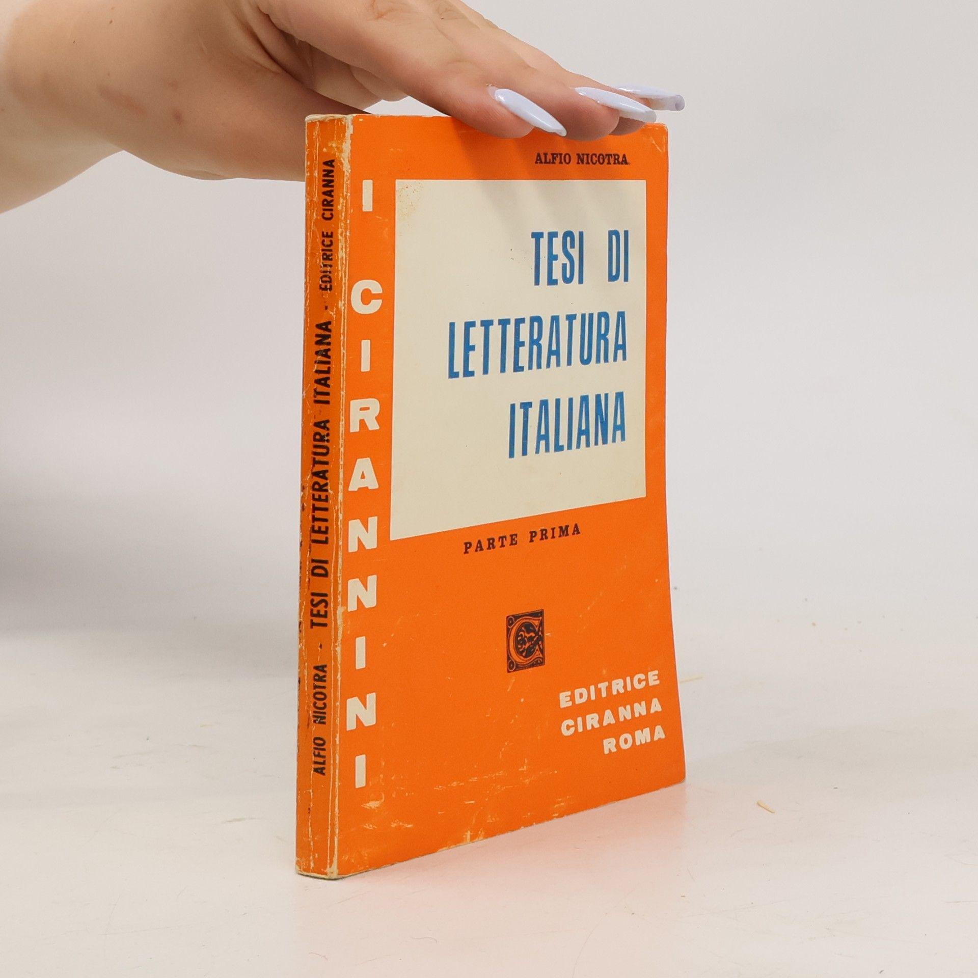 Tesi di letteratura italiana