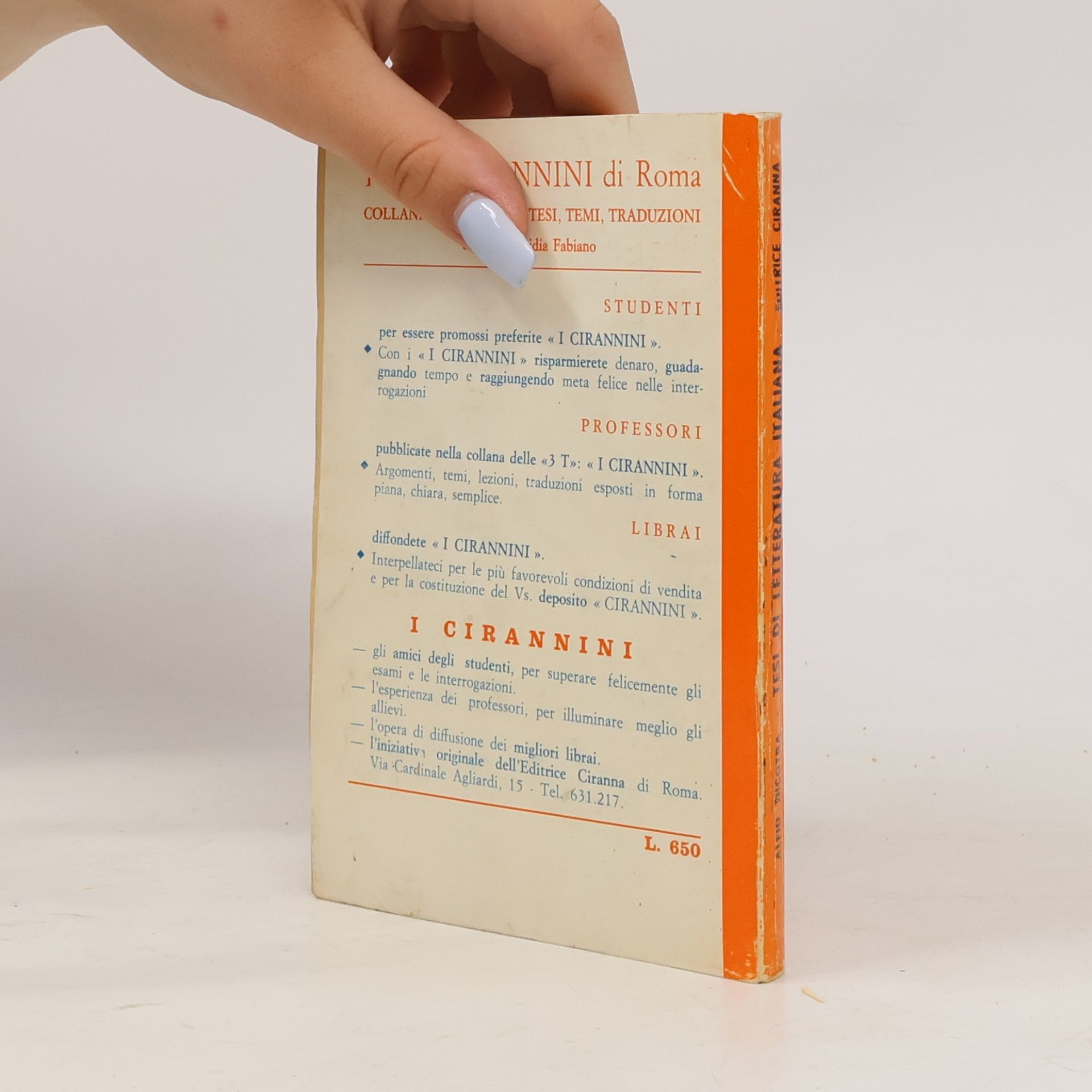 Alfio Nicotra Tesi di letteratura italiana