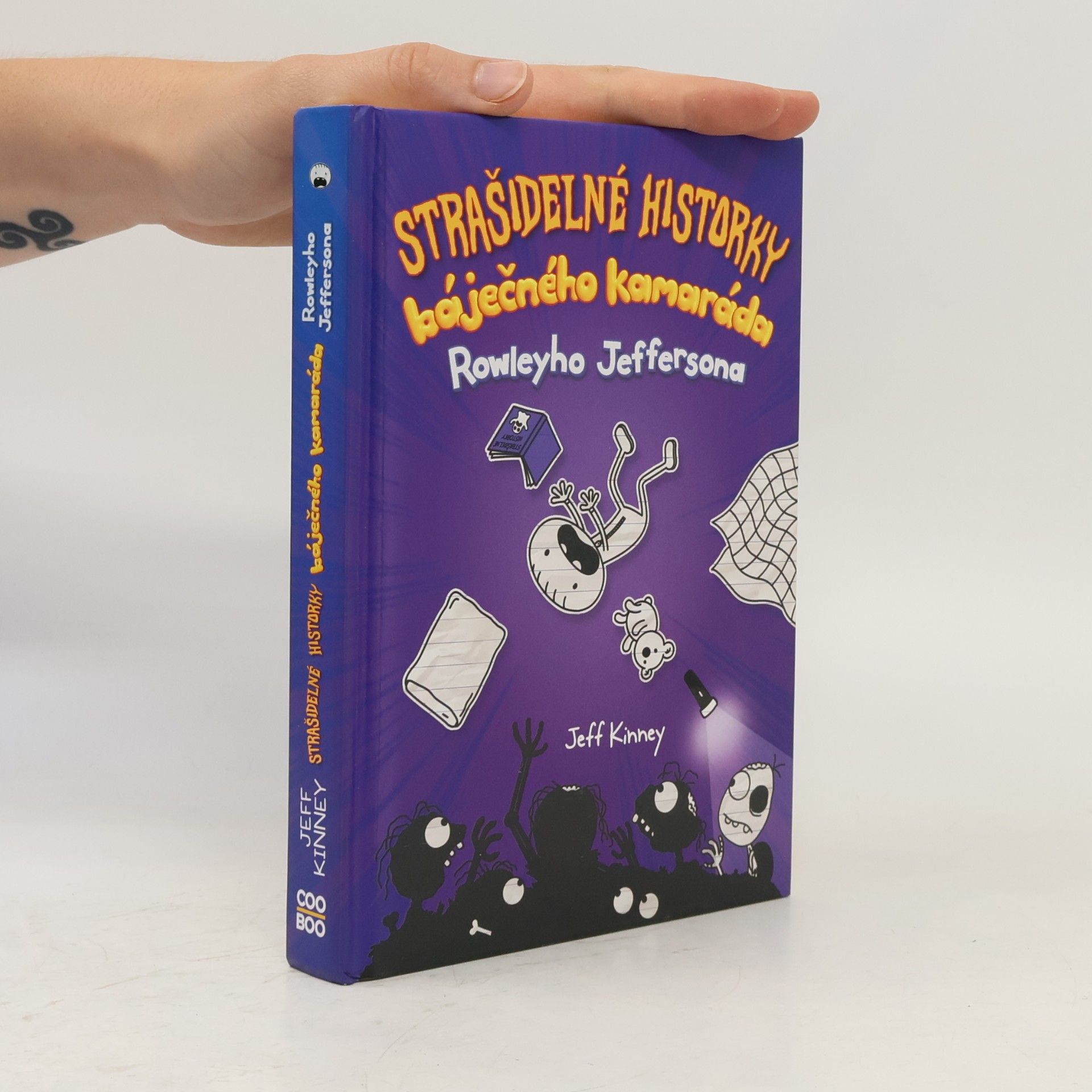 Jeff Kinney Strašidelné historky báječného kamaráda Rowleyho Jeffersona