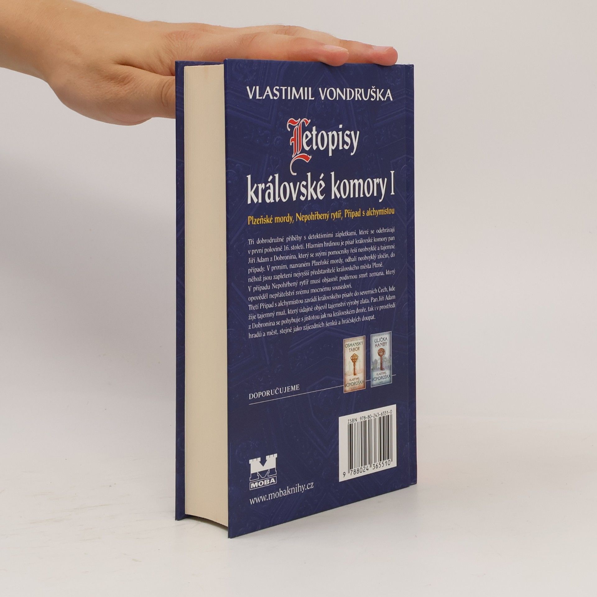 Vlastimil Vondruška Letopisy královské komory 1 (Plzeňské mordy, Nepohřbený rytíř, Případ s alchymistou)