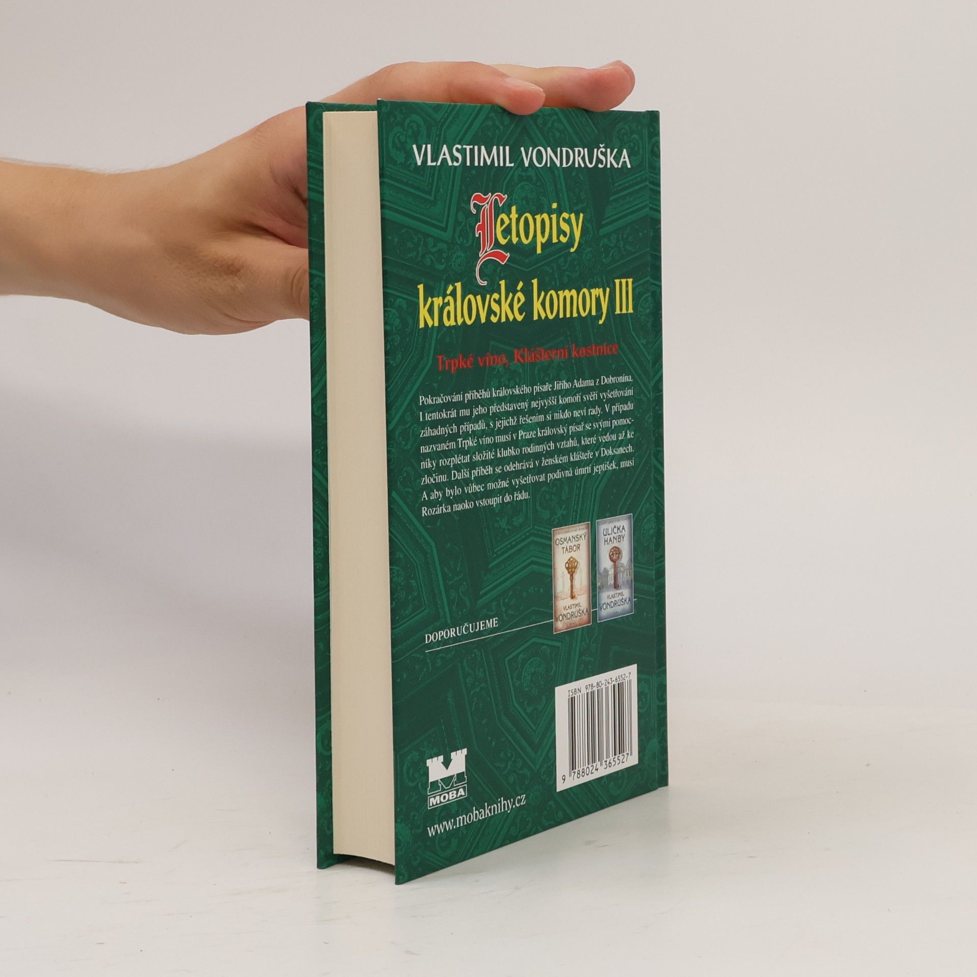 Vlastimil Vondruška Letopisy královské komory 3 (Trpké víno, Klášterní kostnice)