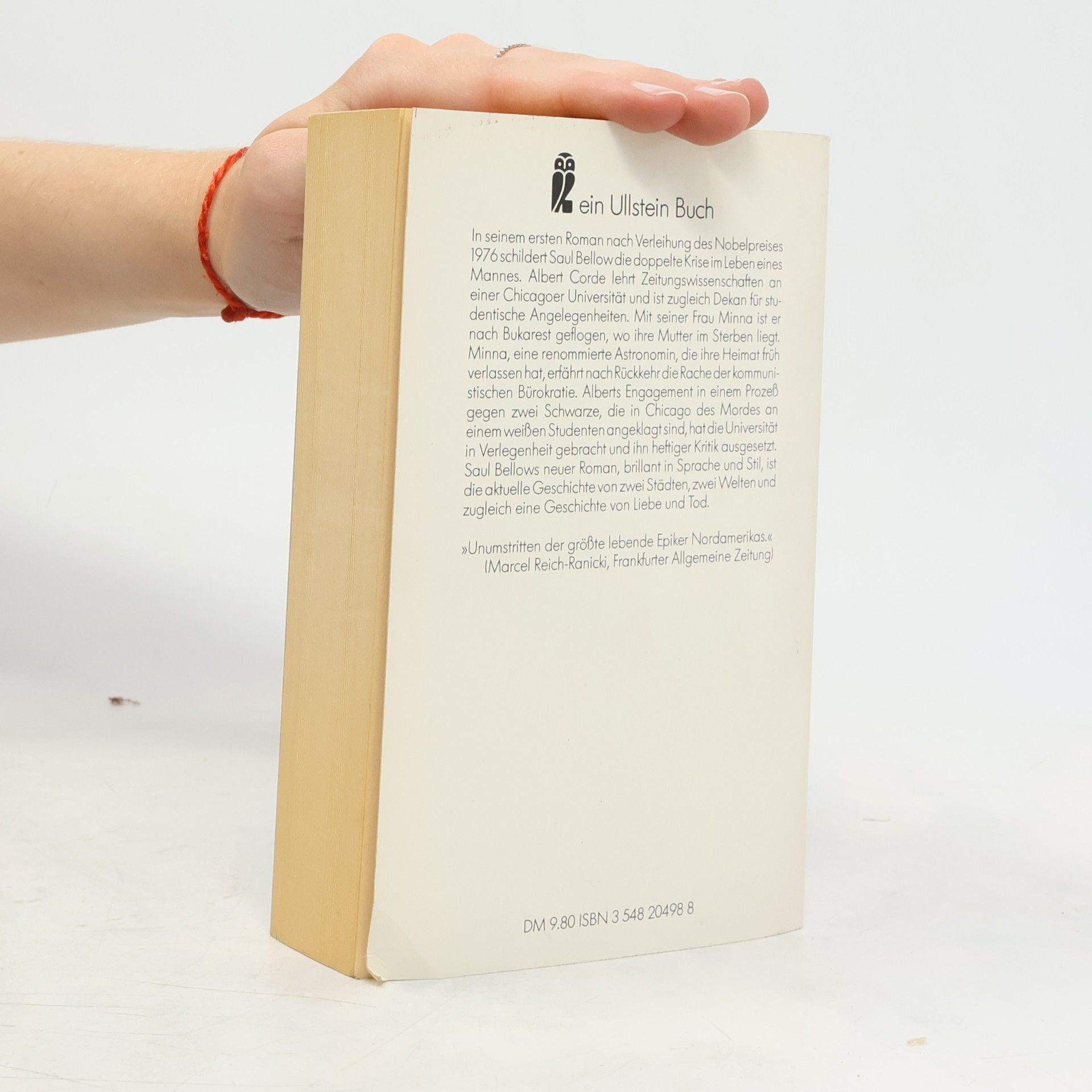 Saul Bellow Der Dezember des Dekans
