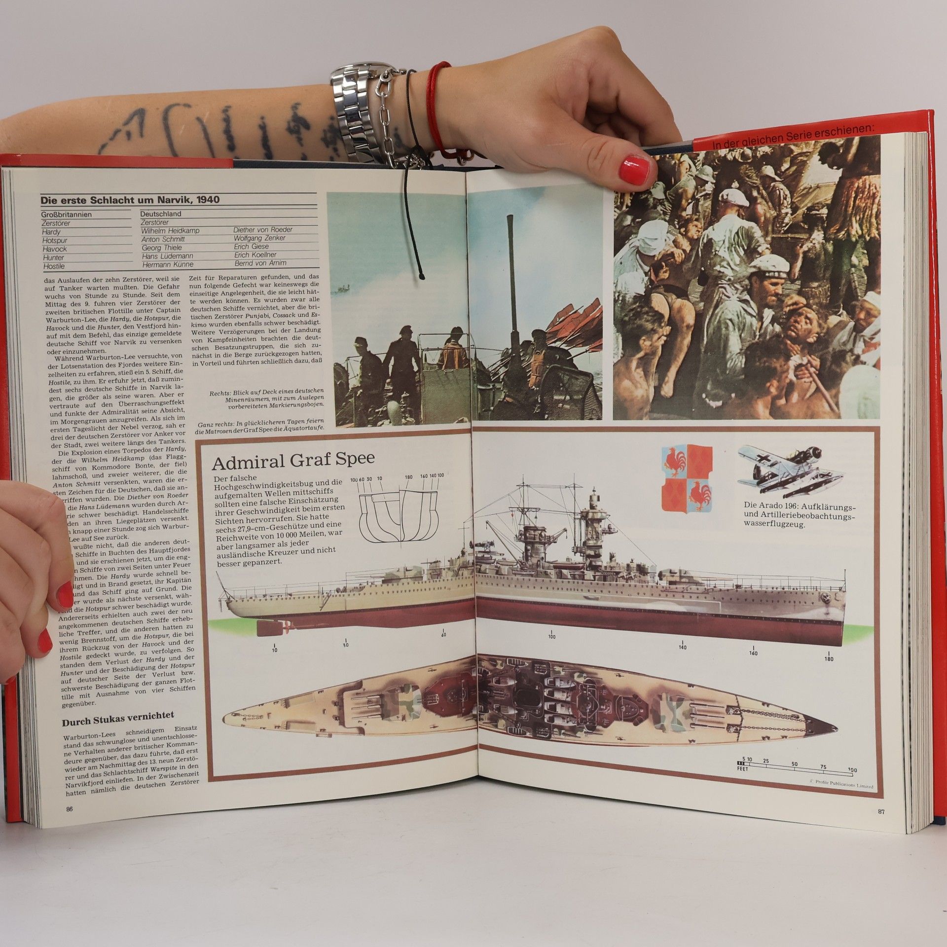 Collectif d'auteurs Kriegsschiffe und Seeschlachten. Von den ersten Panzerschiffen bis heute