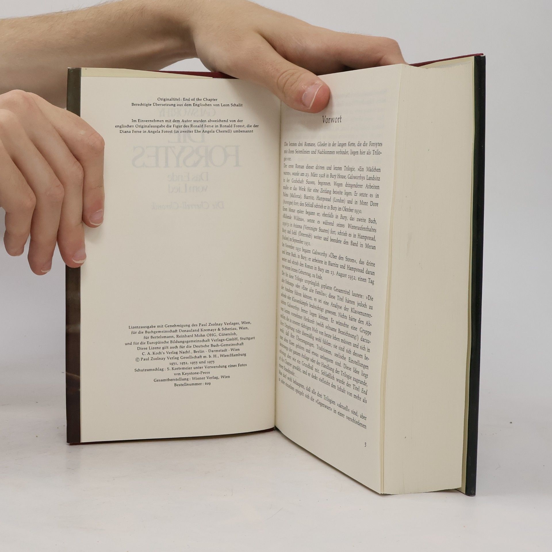 John Galsworthy Die Forsytes