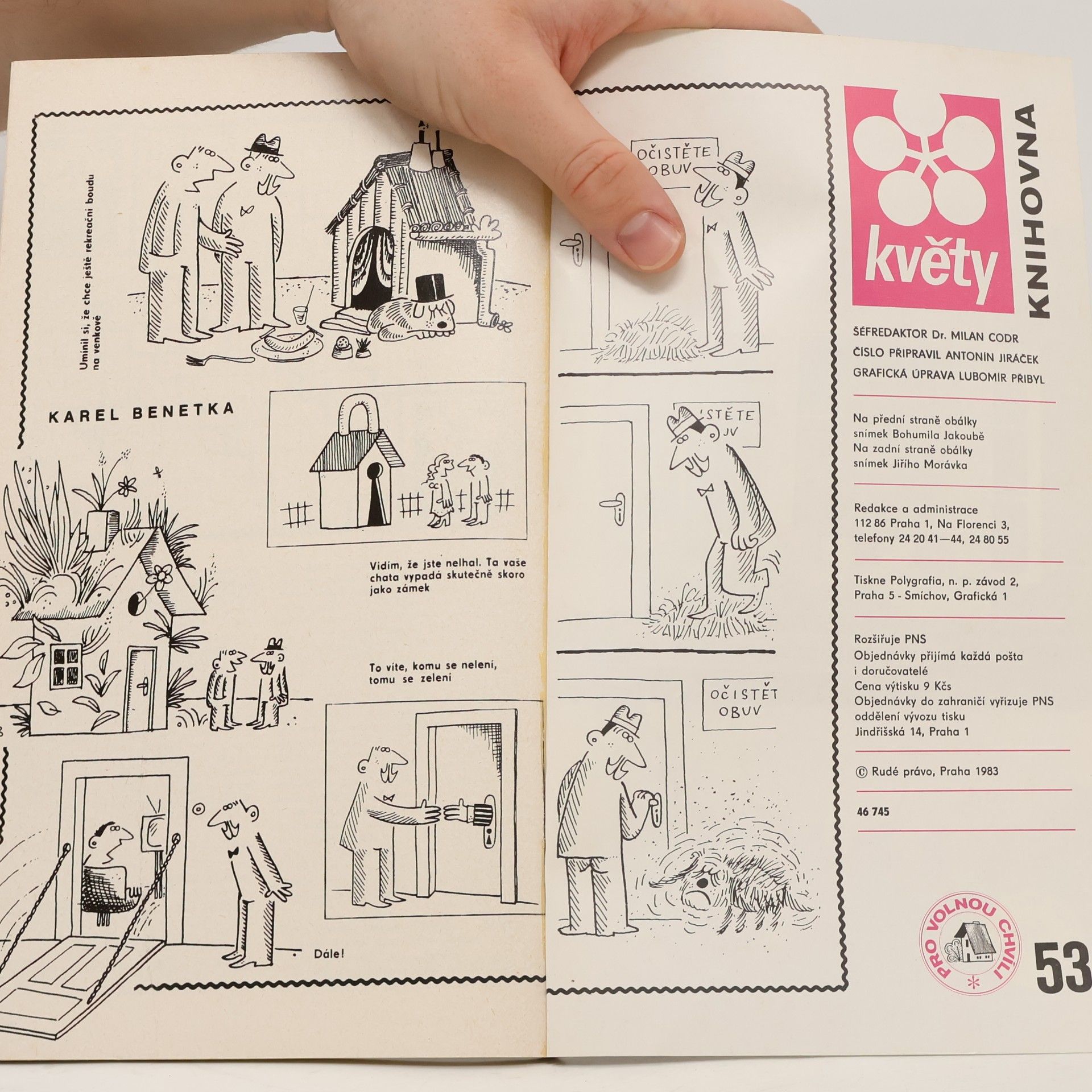 Autorenkollektiv Knihovna květy. Pro volnou chvíli 53