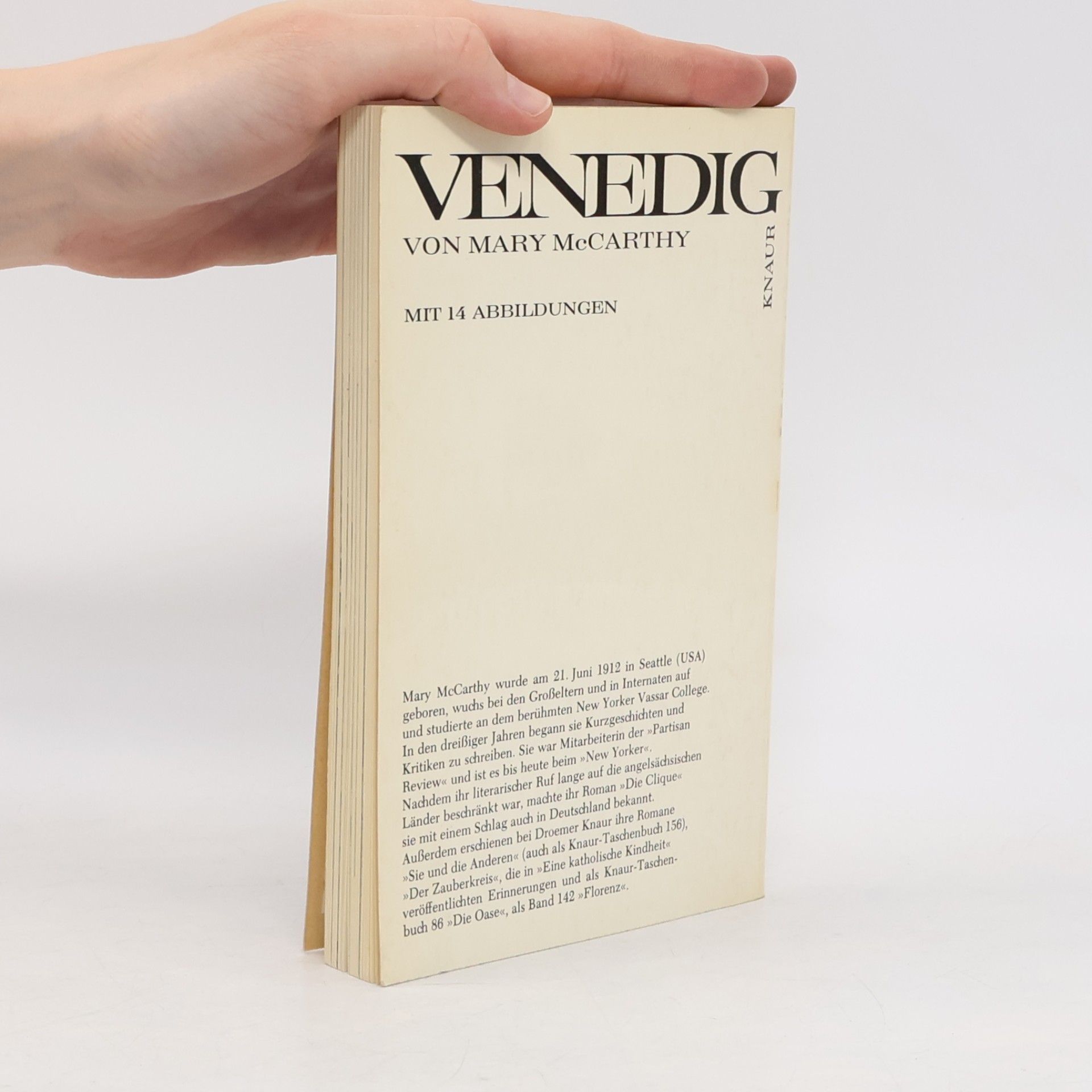 Mary McCarthy Venedig