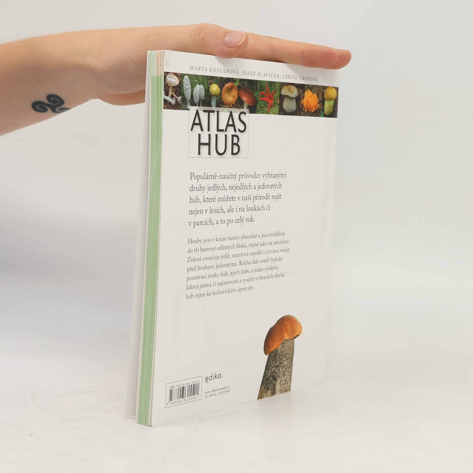 Marta Knauerová Atlas hub: Průvodce českou přírodou