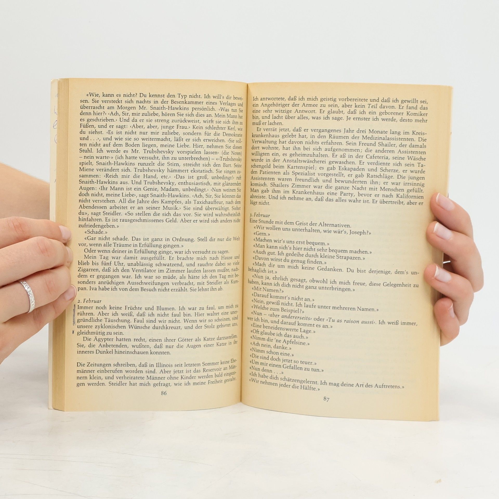 Saul Bellow Mann in der Schwebe