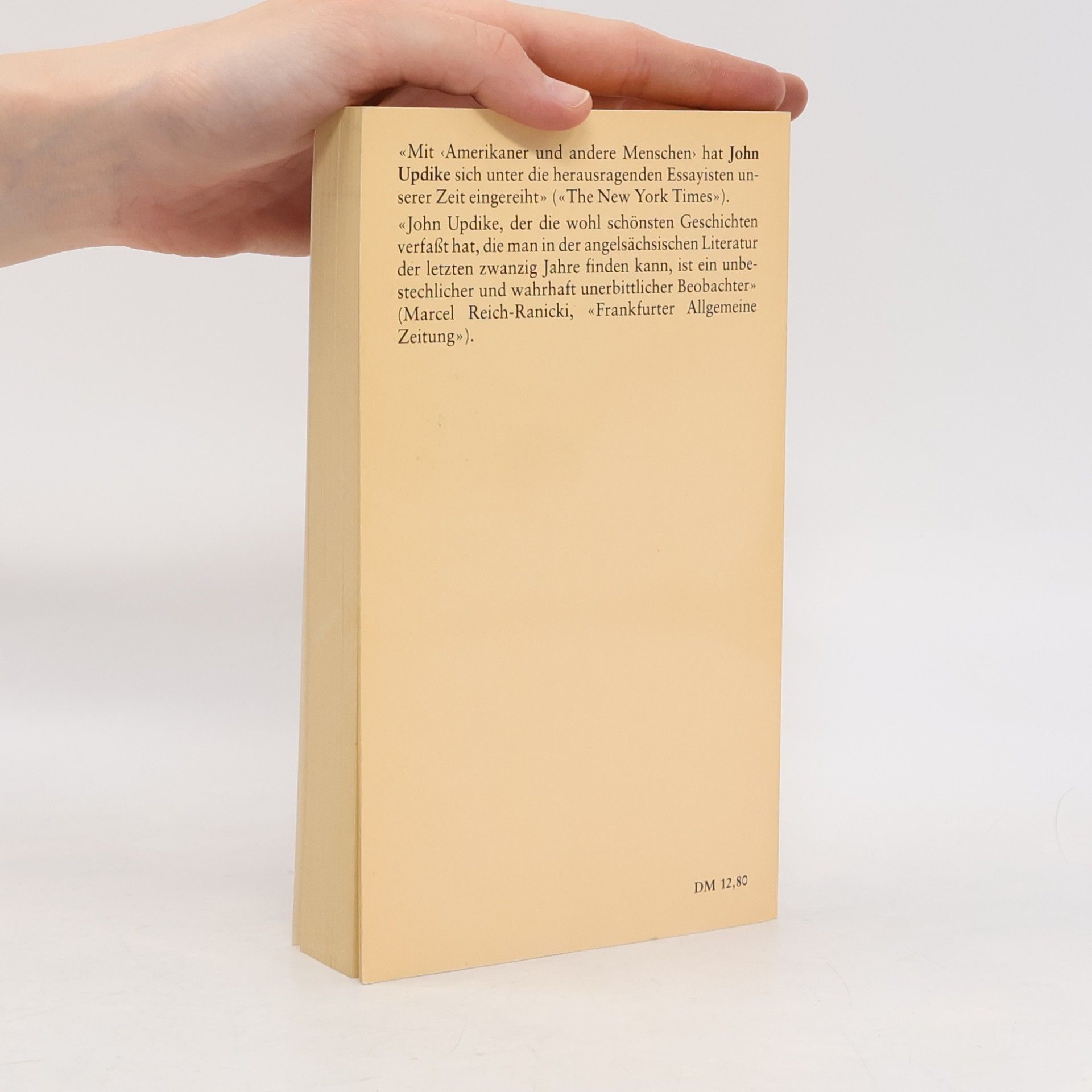 John Updike Amerikaner und andere Menschen