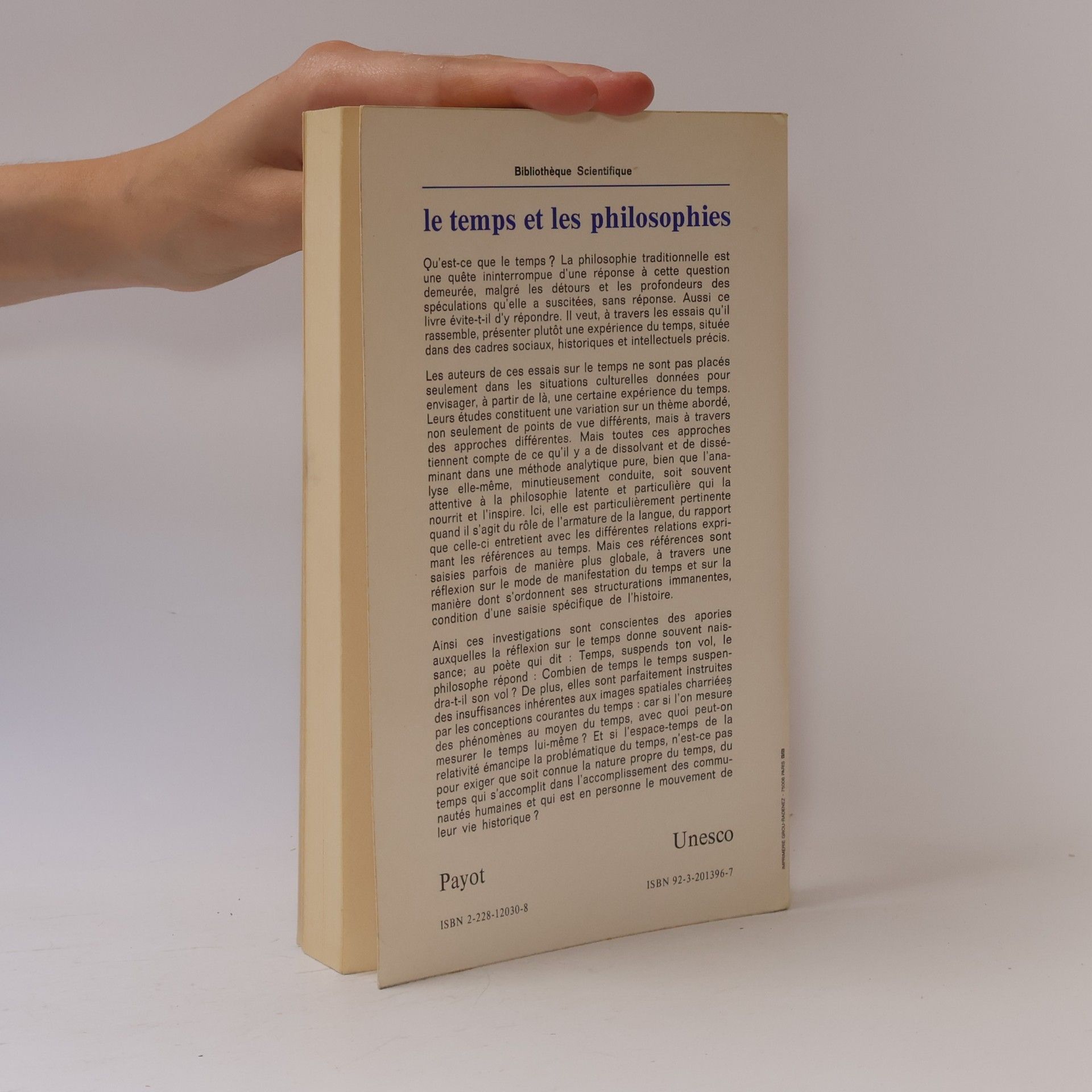 Paul Ricœur Le Temps et les philosophies