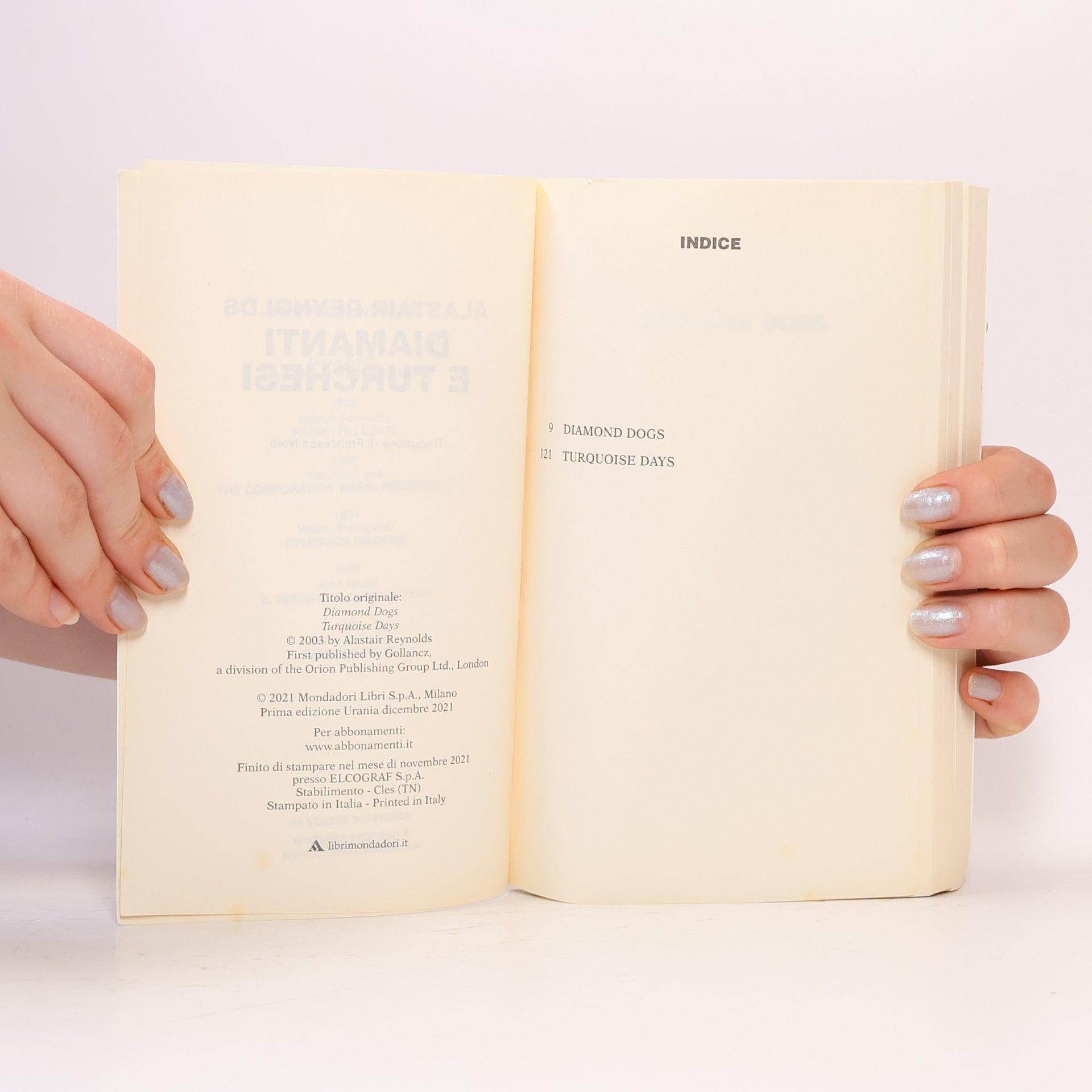 Alastair Reynolds Diamanti e turchesi