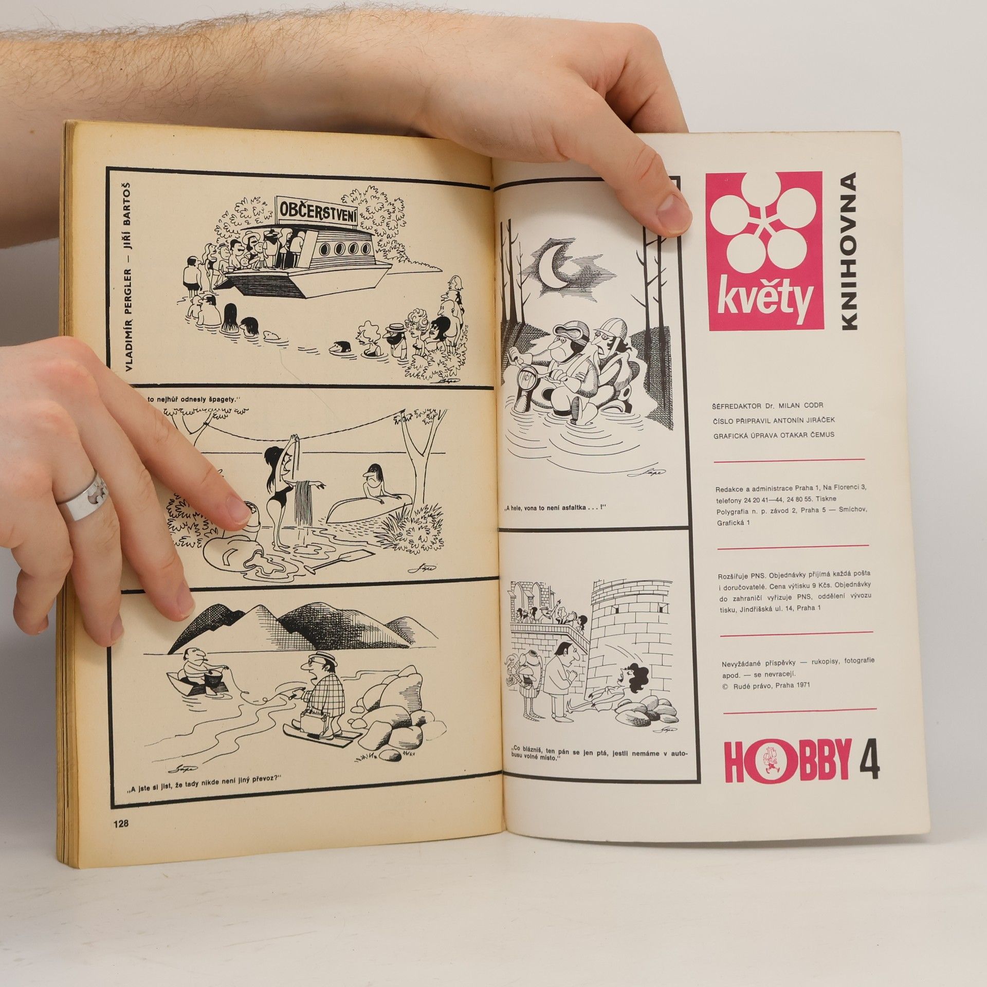 Kolektiv autorů Květy 4/1971
