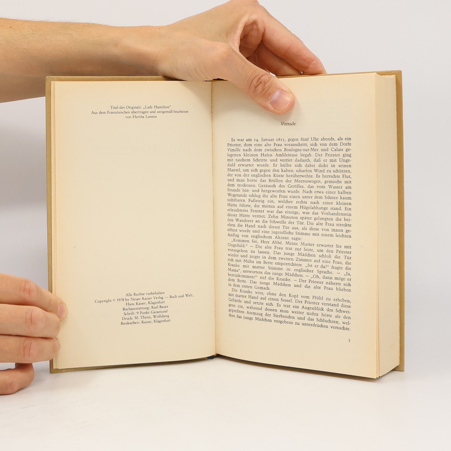 Alexandre Dumas der Ältere Lady Hamilton