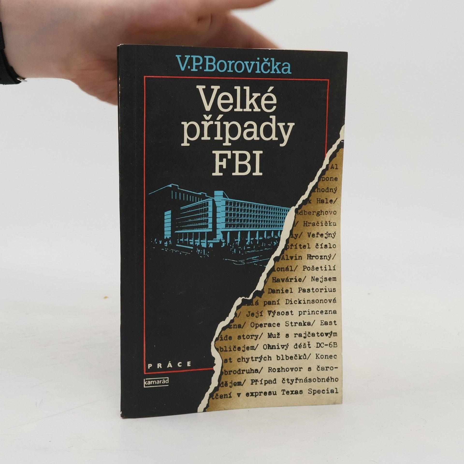 Václav Pavel Borovička Velké případy FBI