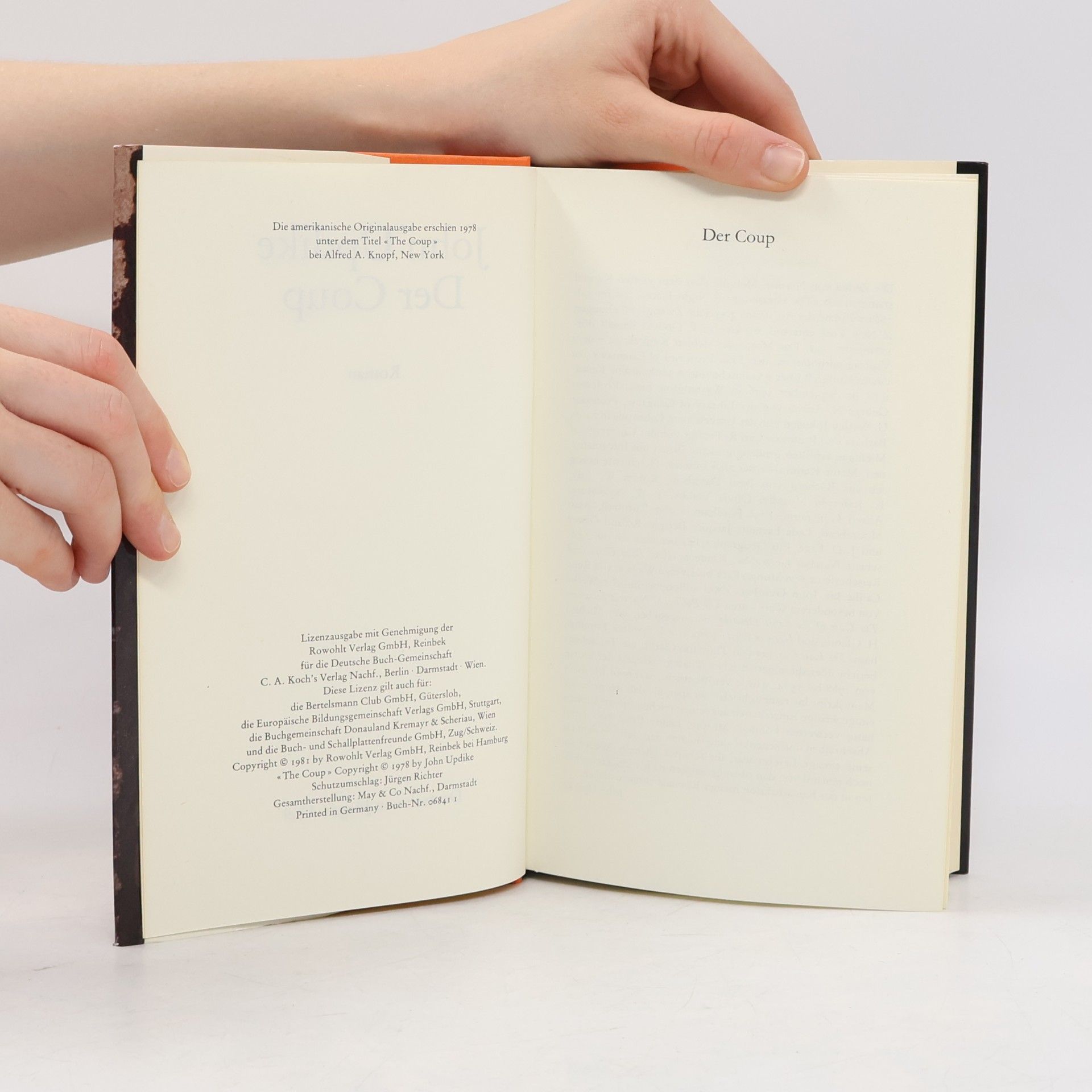 John Updike Der Coup