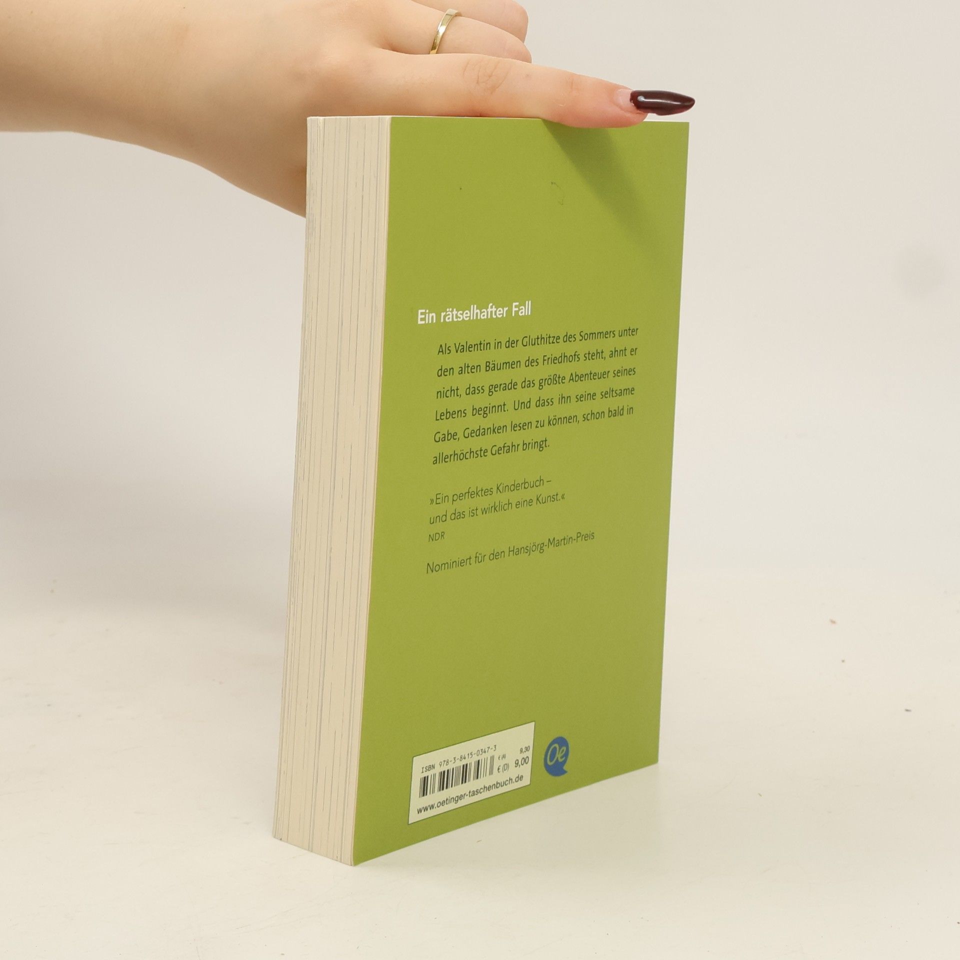 Kirsten Boie Der Junge, der Gedanken lesen konnte