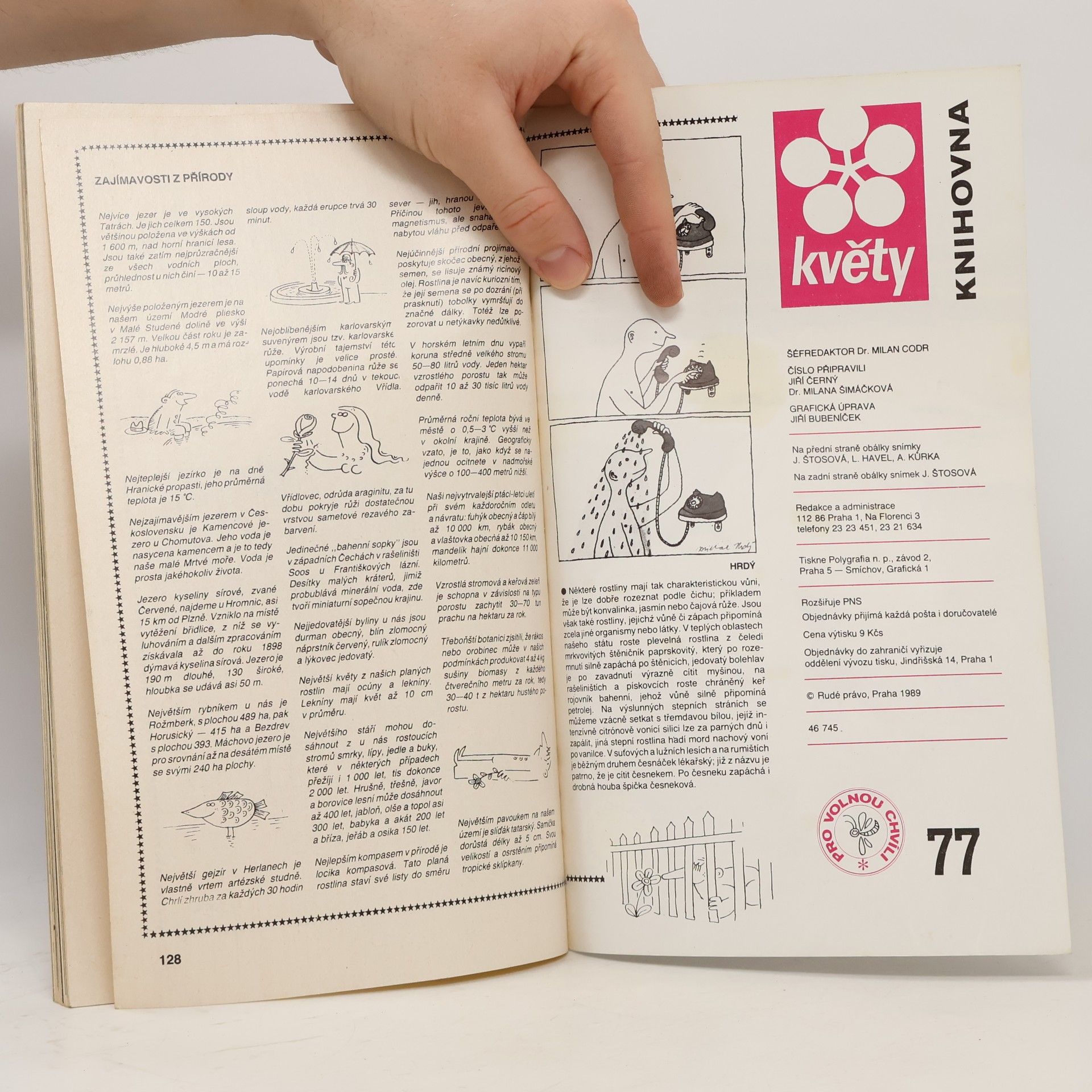 Autorenkollektiv Knihovna květů. Pro volnou chvíli 77
