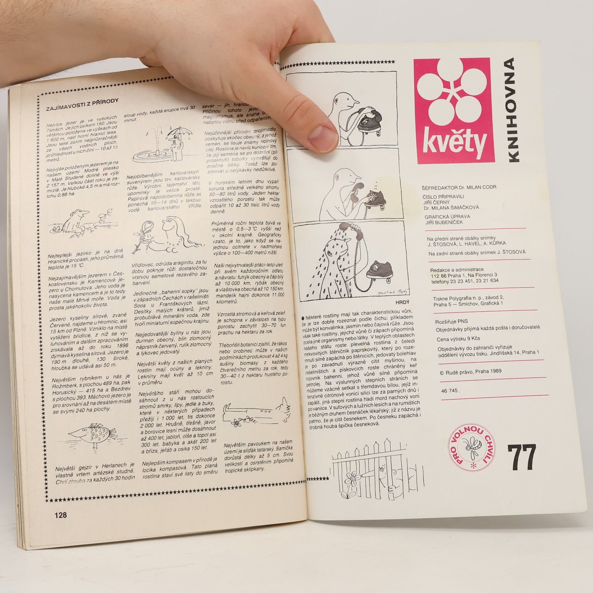 Autorenkollektiv Knihovna květů. Pro volnou chvíli 77