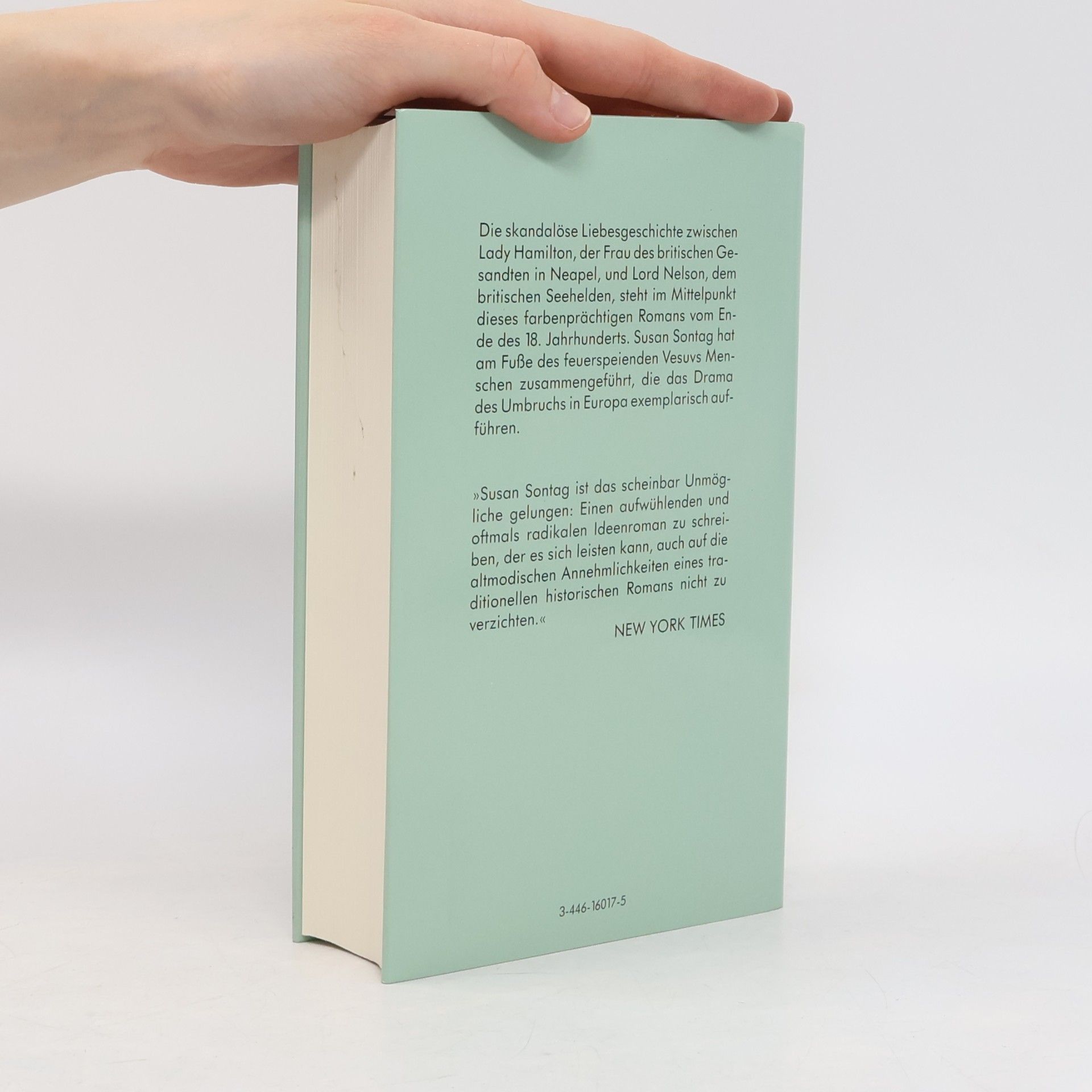 Susan Sontag Der Liebhaber des Vulkans