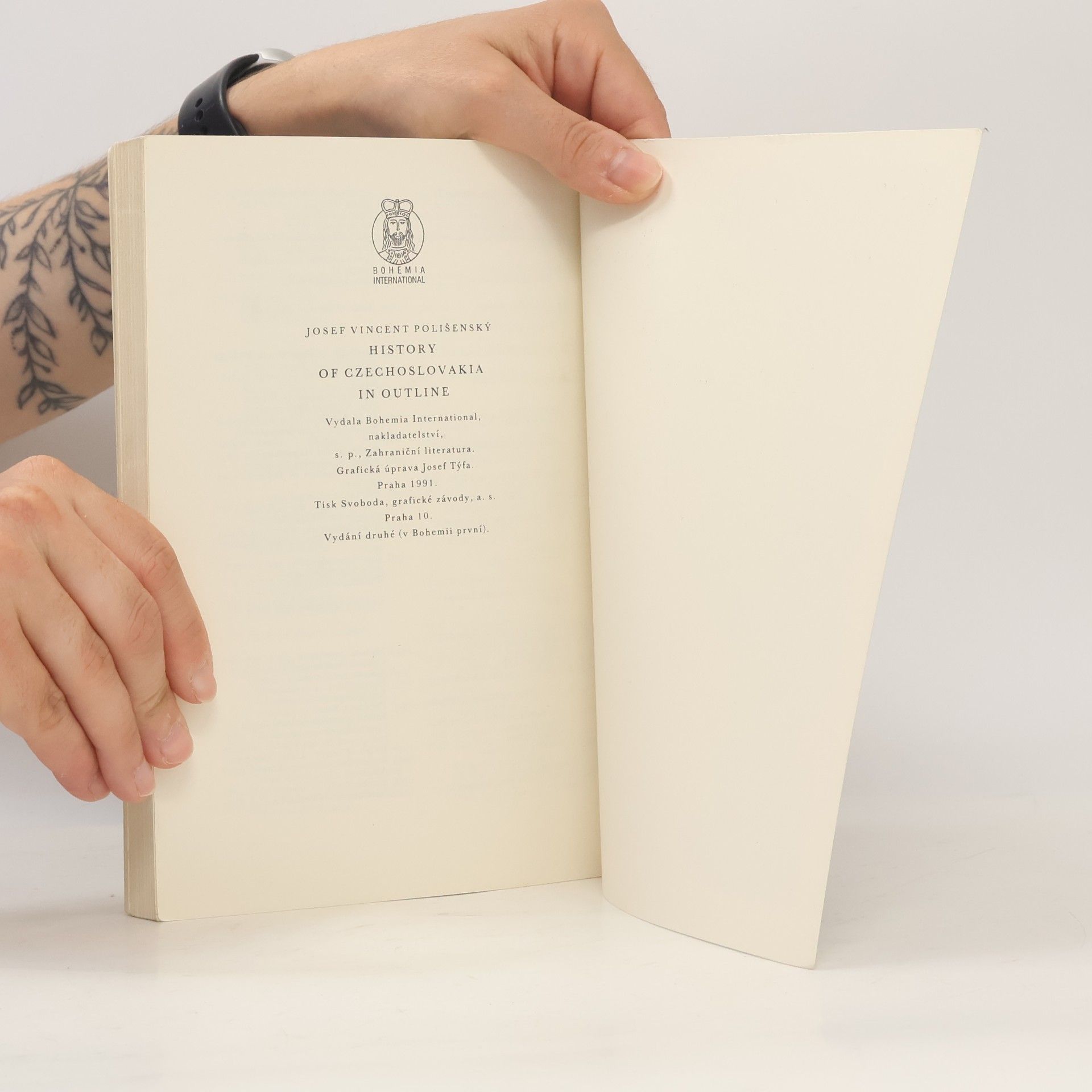 Josef Polišenský History of Czechoslovakia in Outline