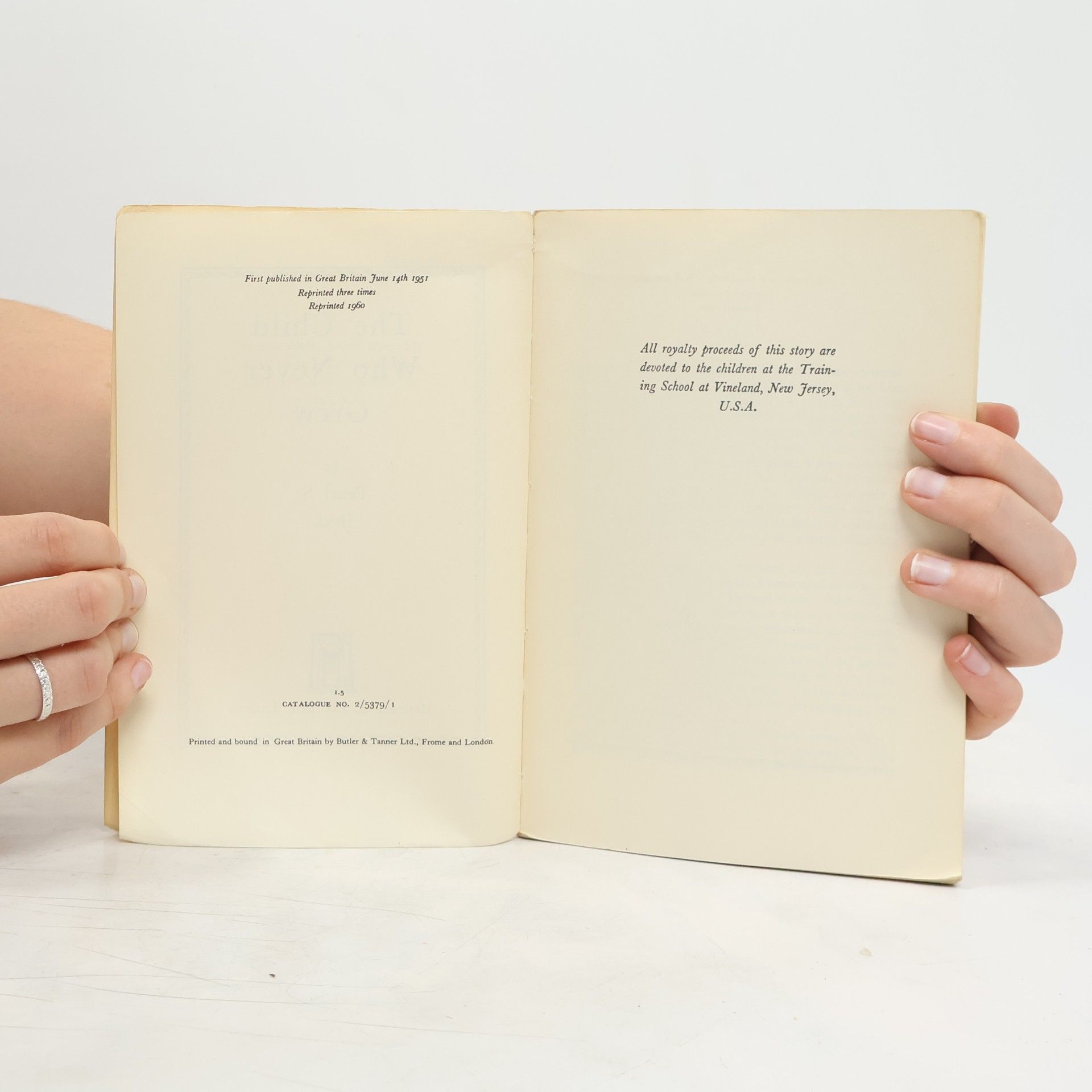 Pearl S. Buck The Child Who Never Grew