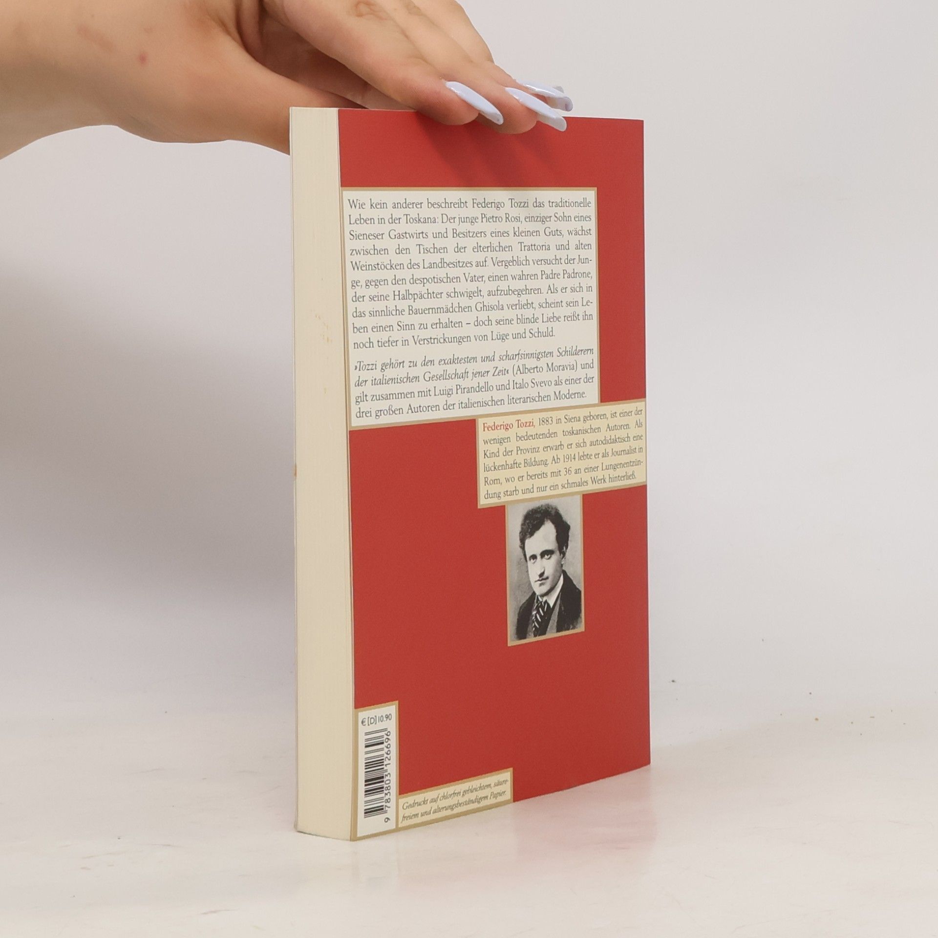 Federigo Tozzi Wagenbachs andere Taschenbücher: Mit geschlossenen Augen