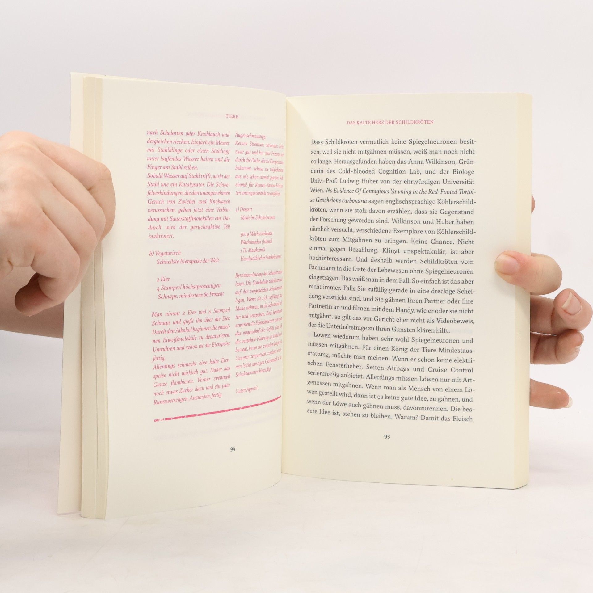 Martin Puntigam Gedankenlesen durch Schneckenstreicheln