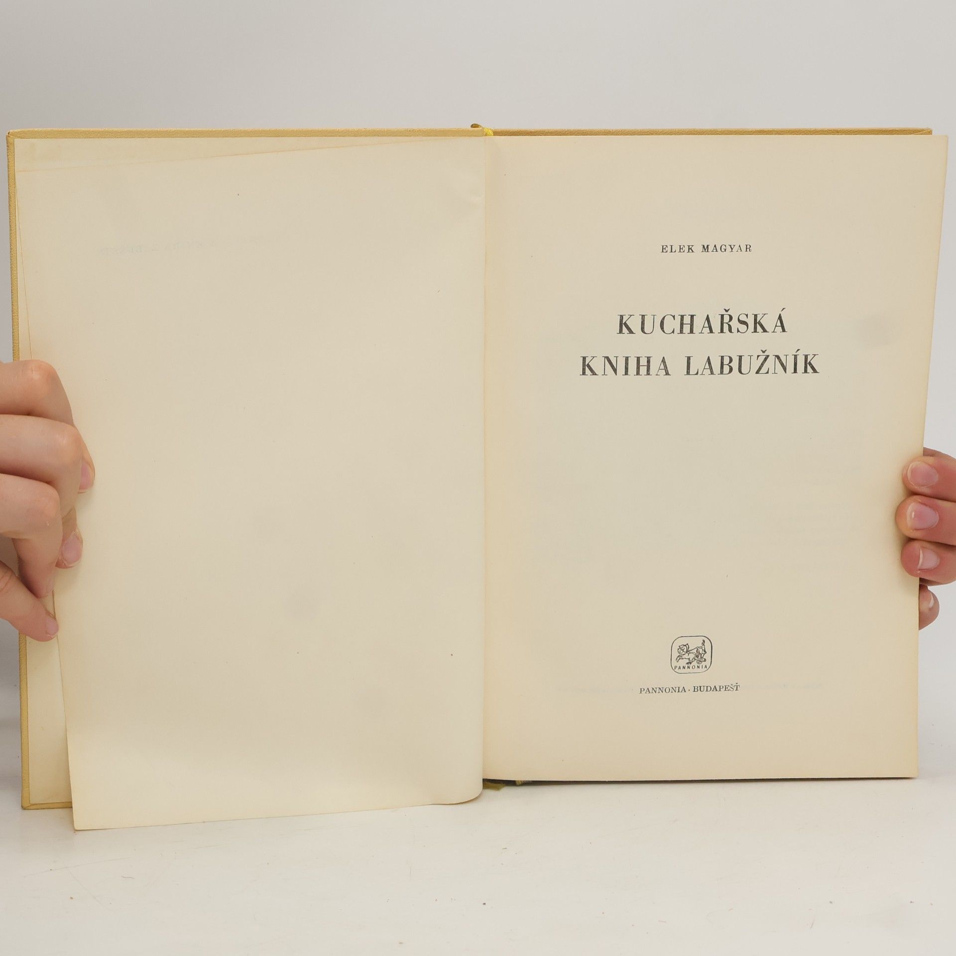 Elek Magyar Kuchařská kniha Labužník
