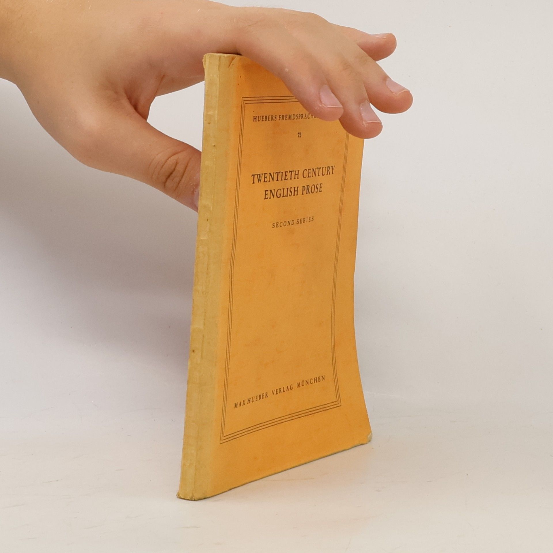Autorenkollektiv Twentieth Century English Prose