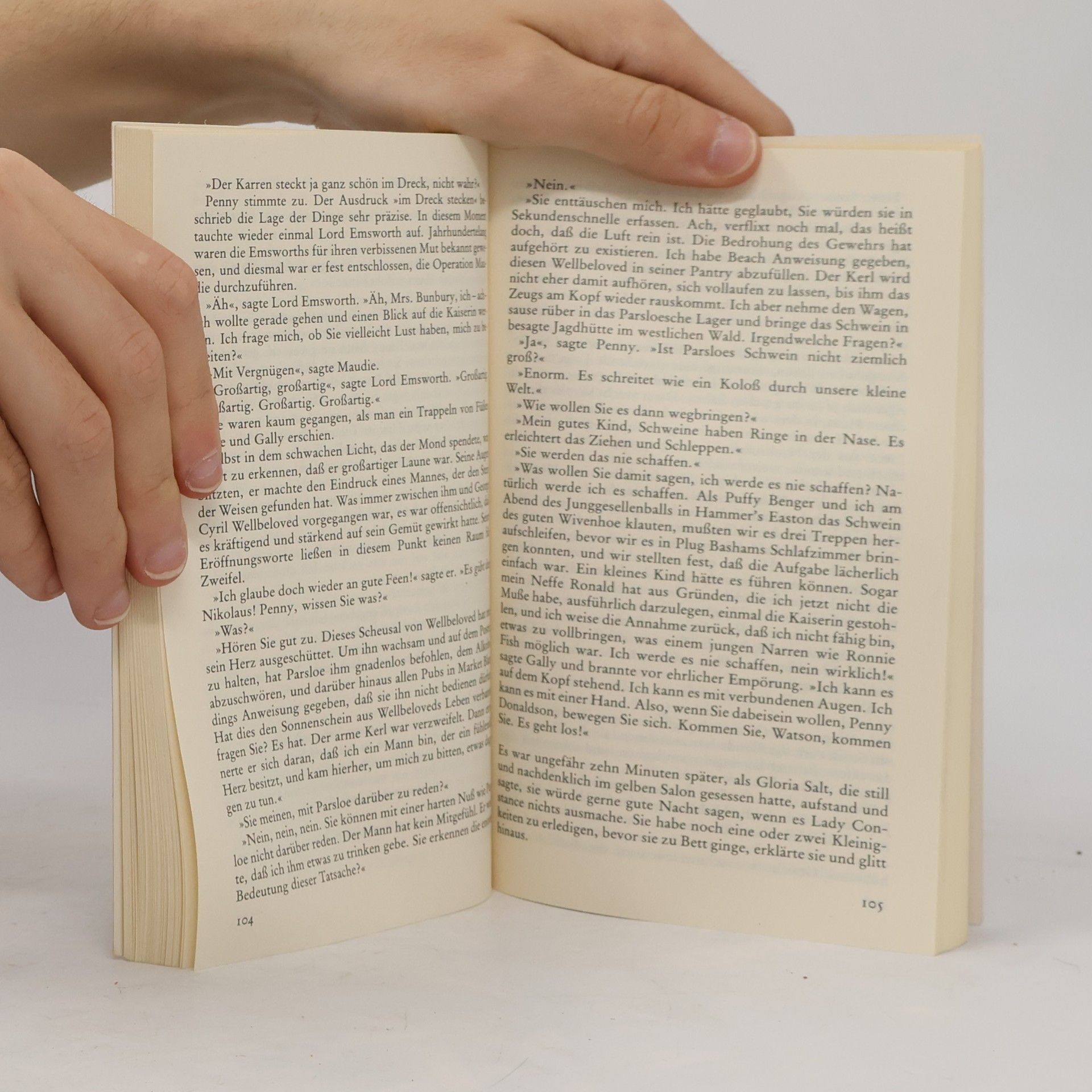 Pelham Wodehouse Schwein oder Nichtschwein