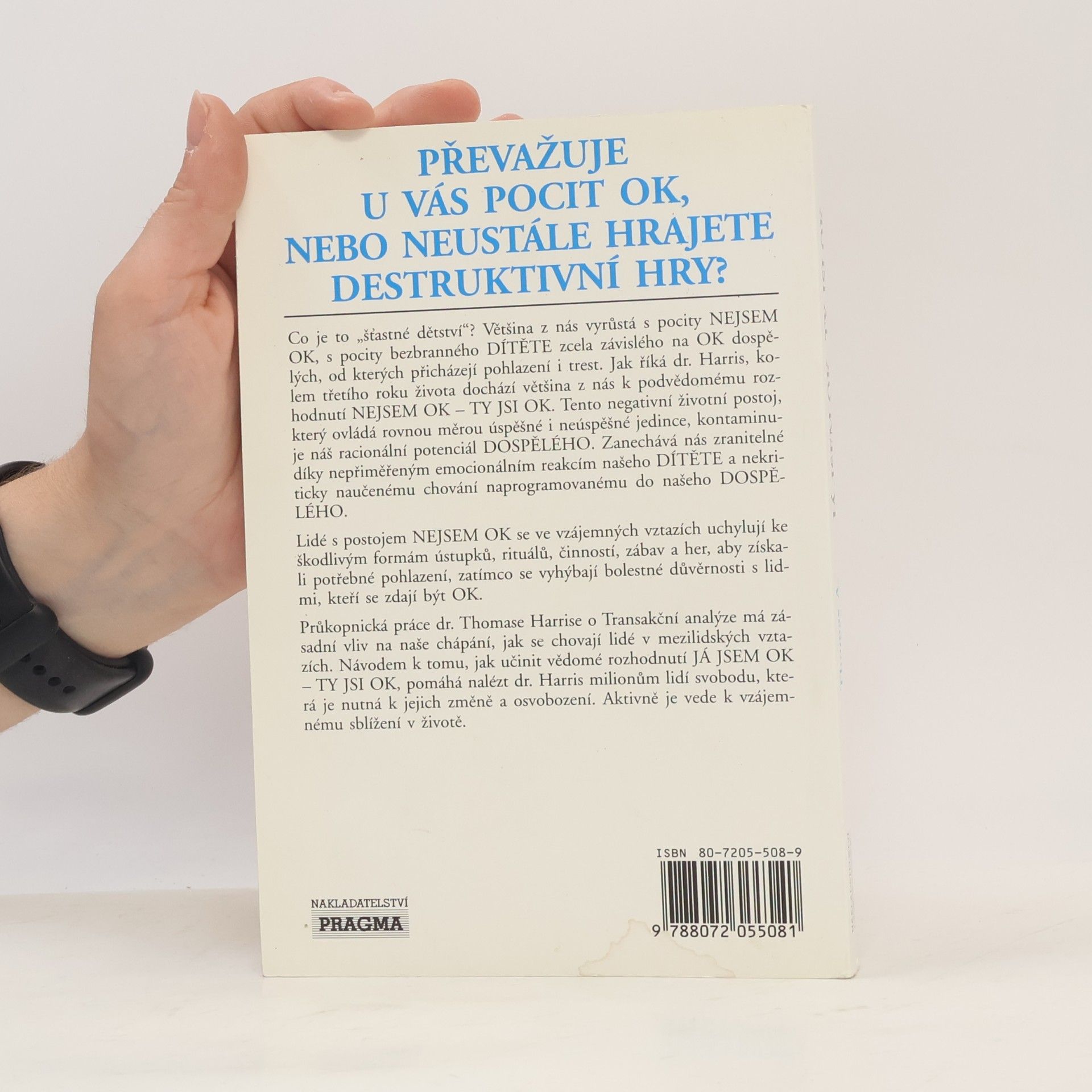 A Thomas Harris Já jsem OK, ty jsi OK