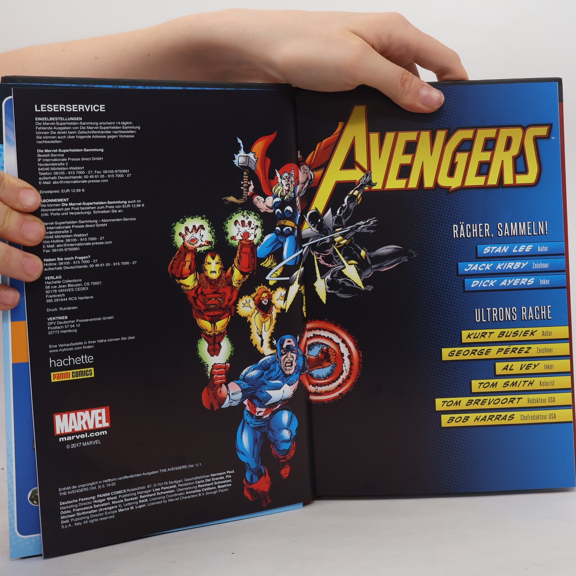 Autorenkollektiv Die Superhelden-Sammlung Marvel. Avengers 1