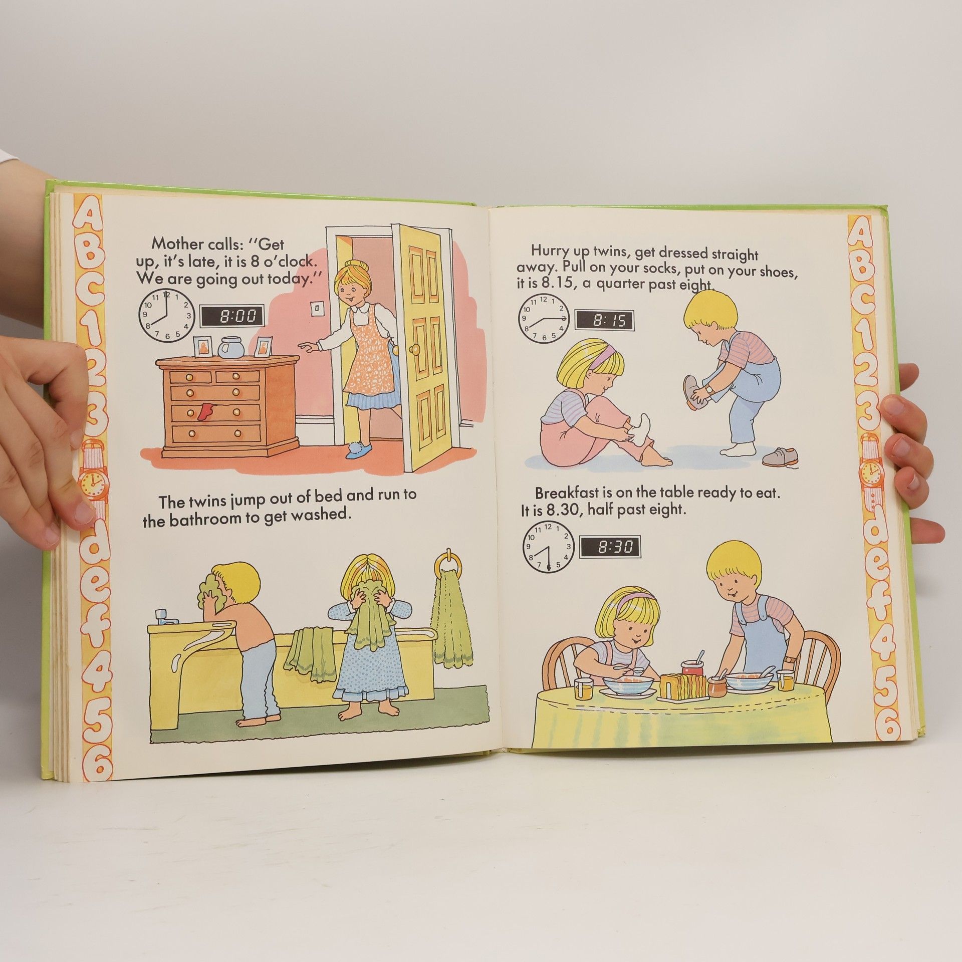 Ann McKie My Picture Book Of Learning. Telling The Time, Numbers And ABC