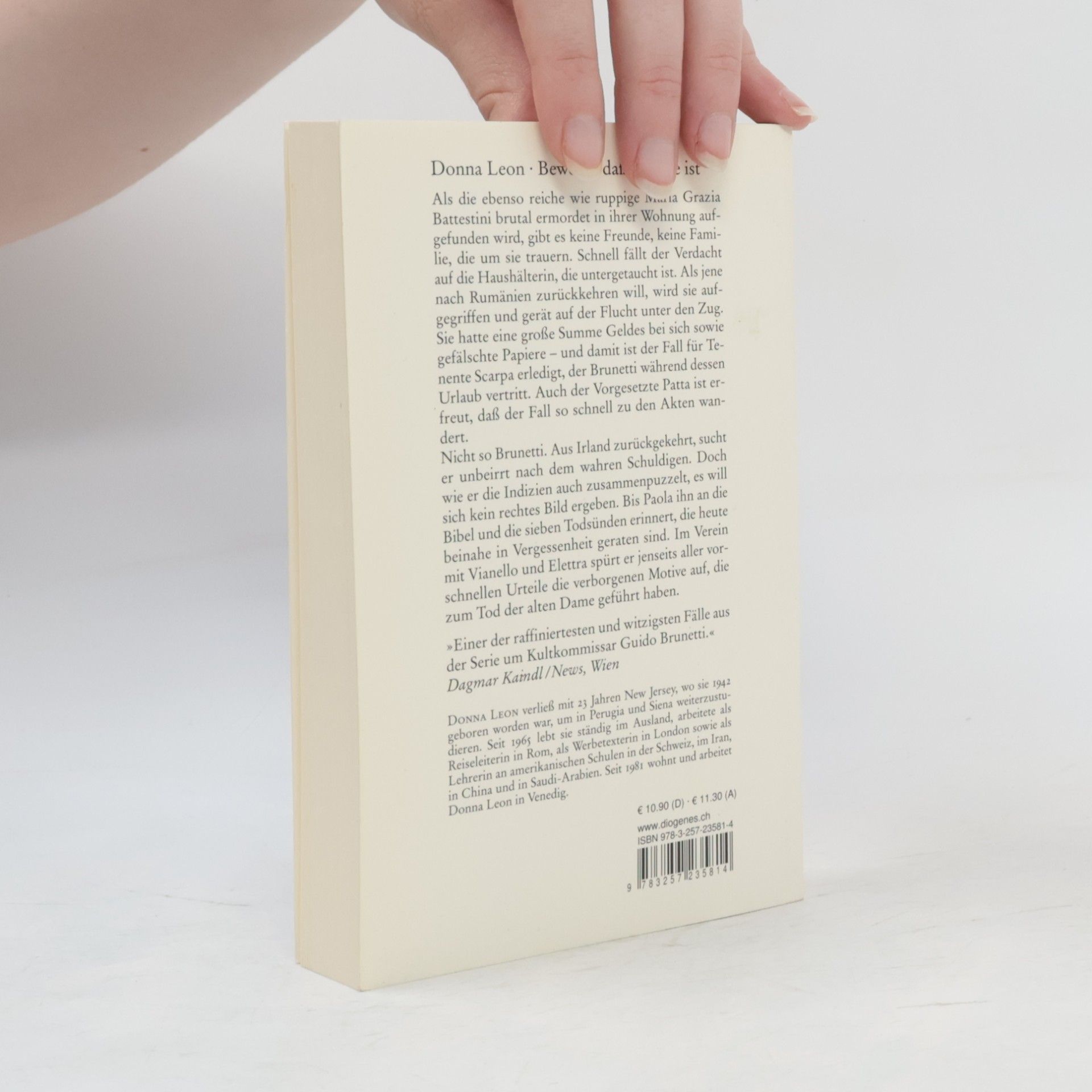Donna Leon Beweise, daß es böse ist