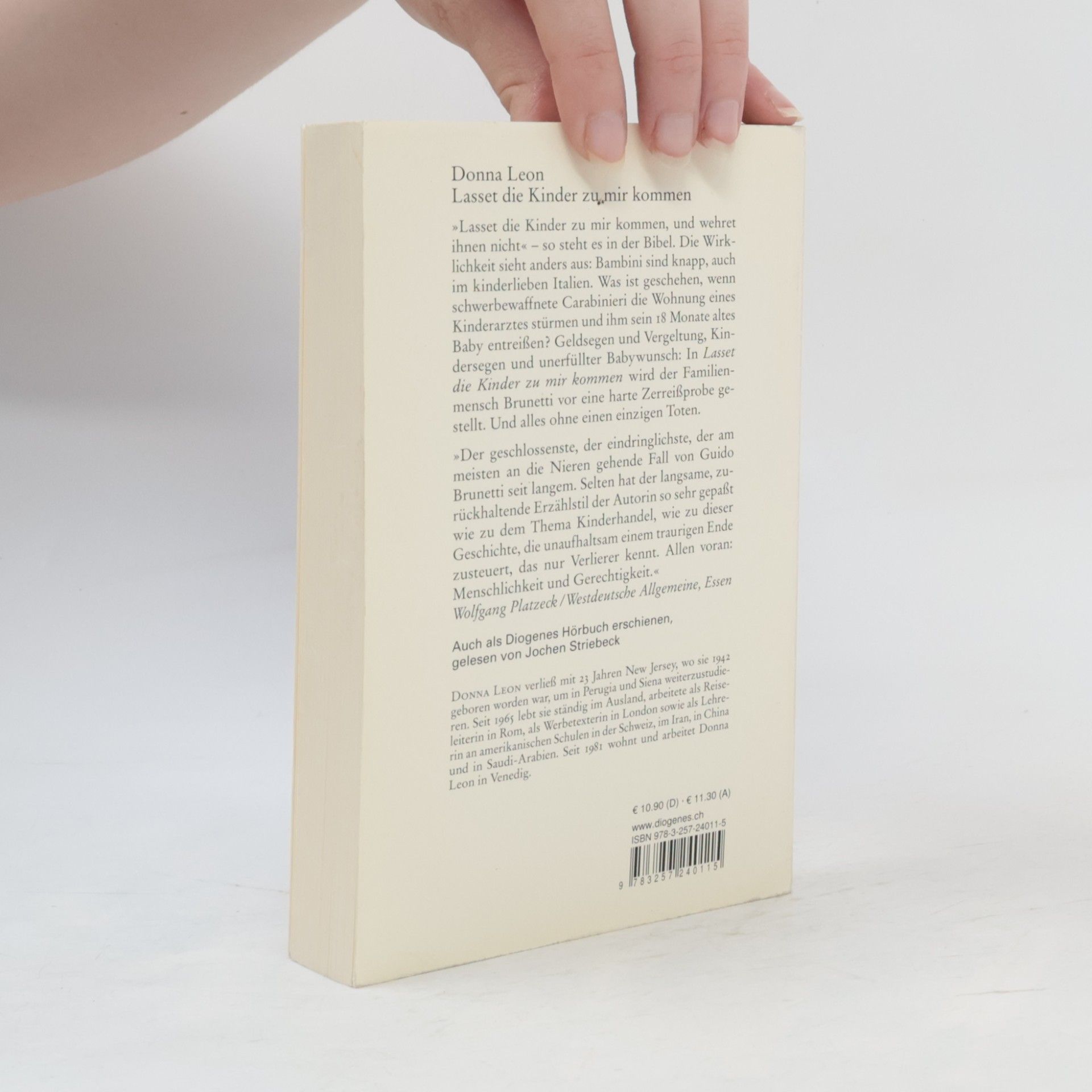 Donna Leon Lasset die Kinder zu mir kommen