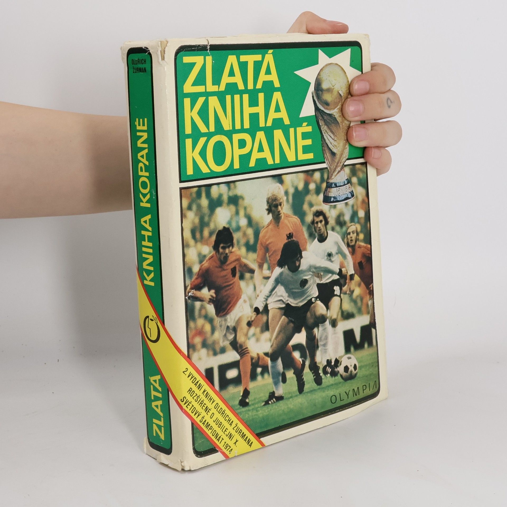 Oldřich Žurman Zlatá kniha kopané