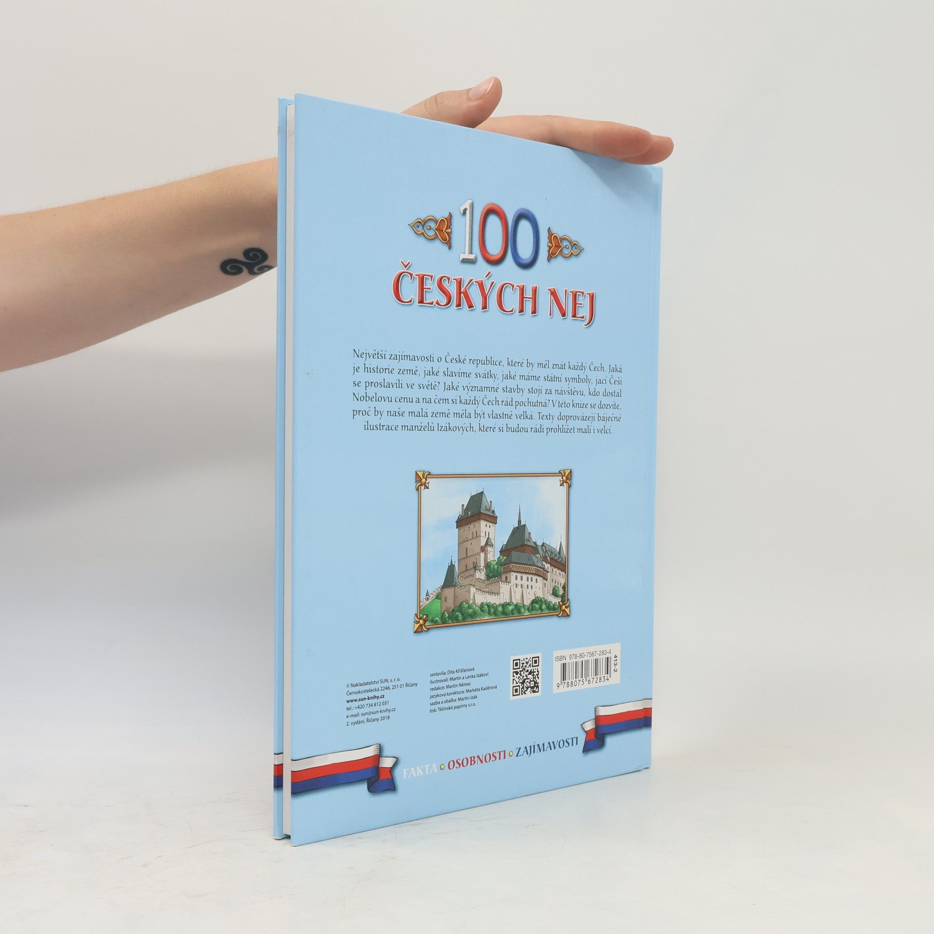 Dita Křišťanová Česká republika : 100 nej zajímavostí