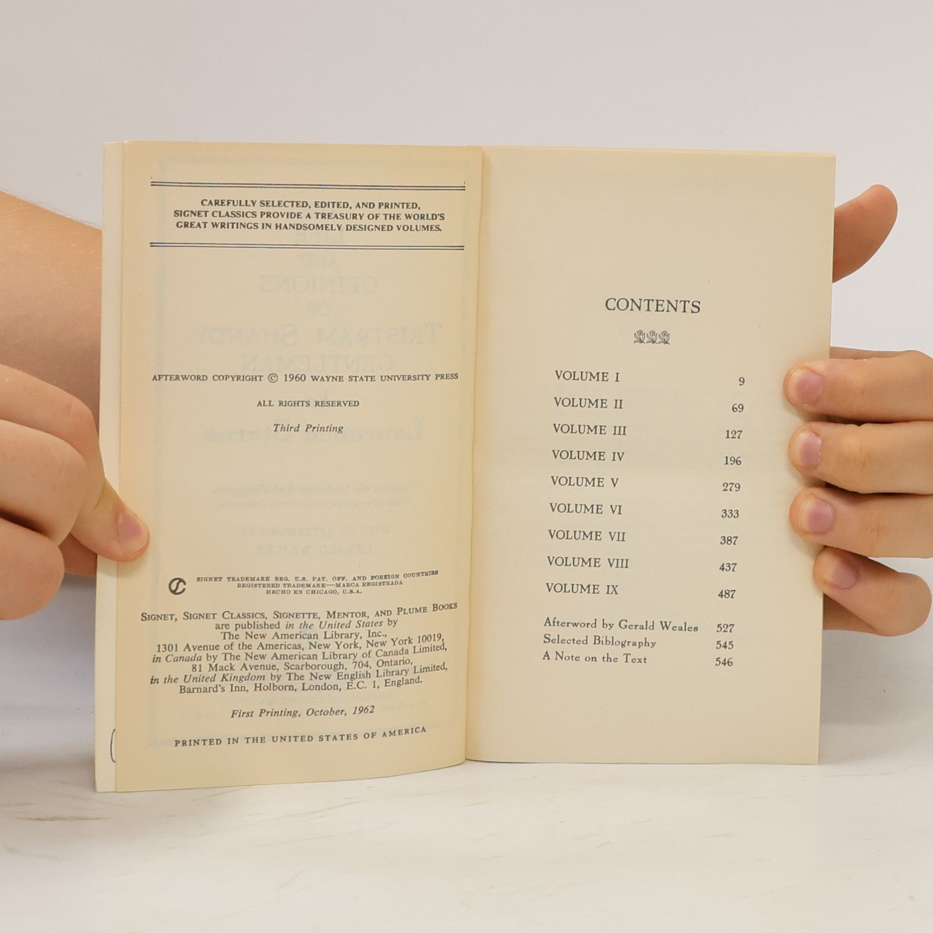 Laurence Sterne Tristram Shandy