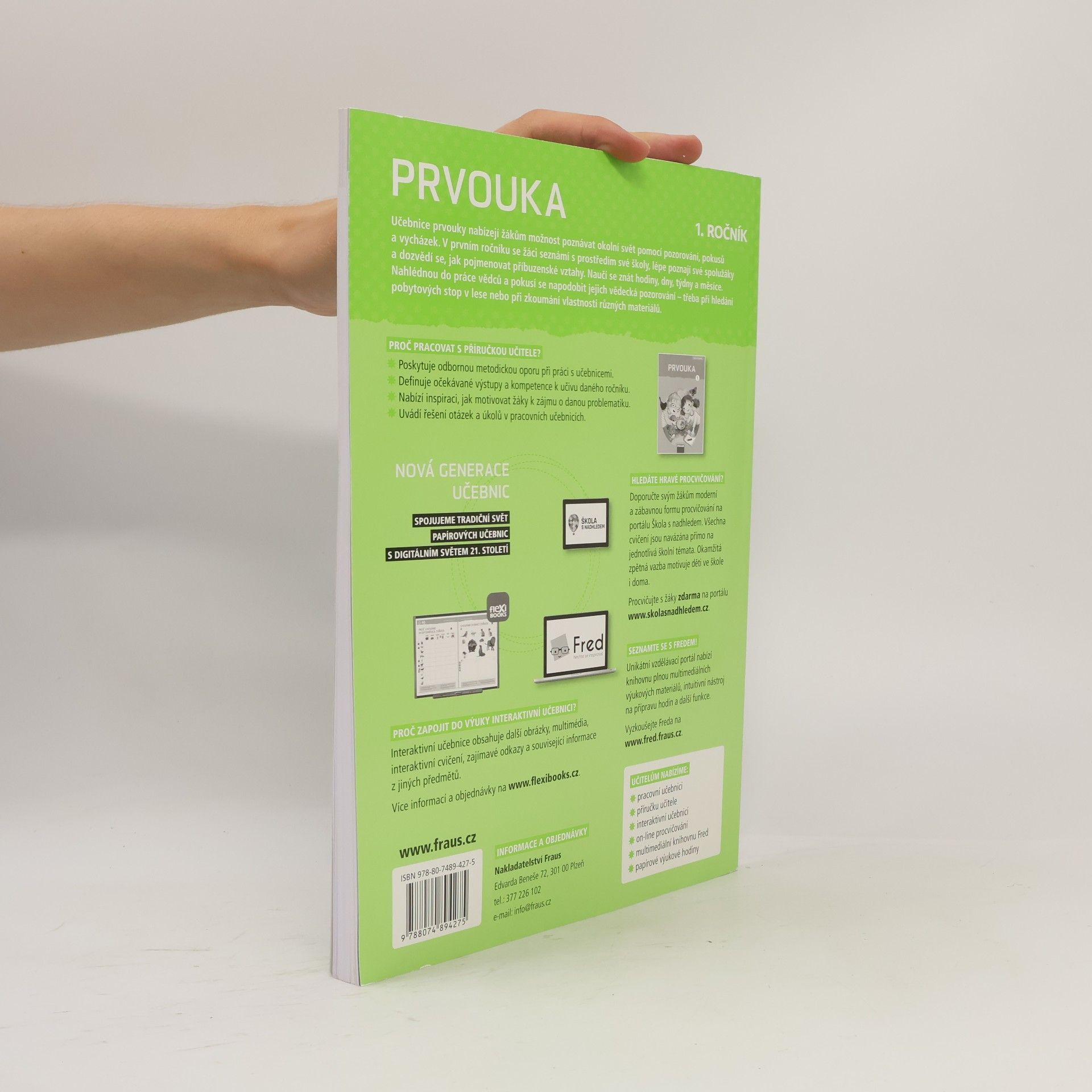 Kolektiv autorů Prvouka 1. Příručka učitele