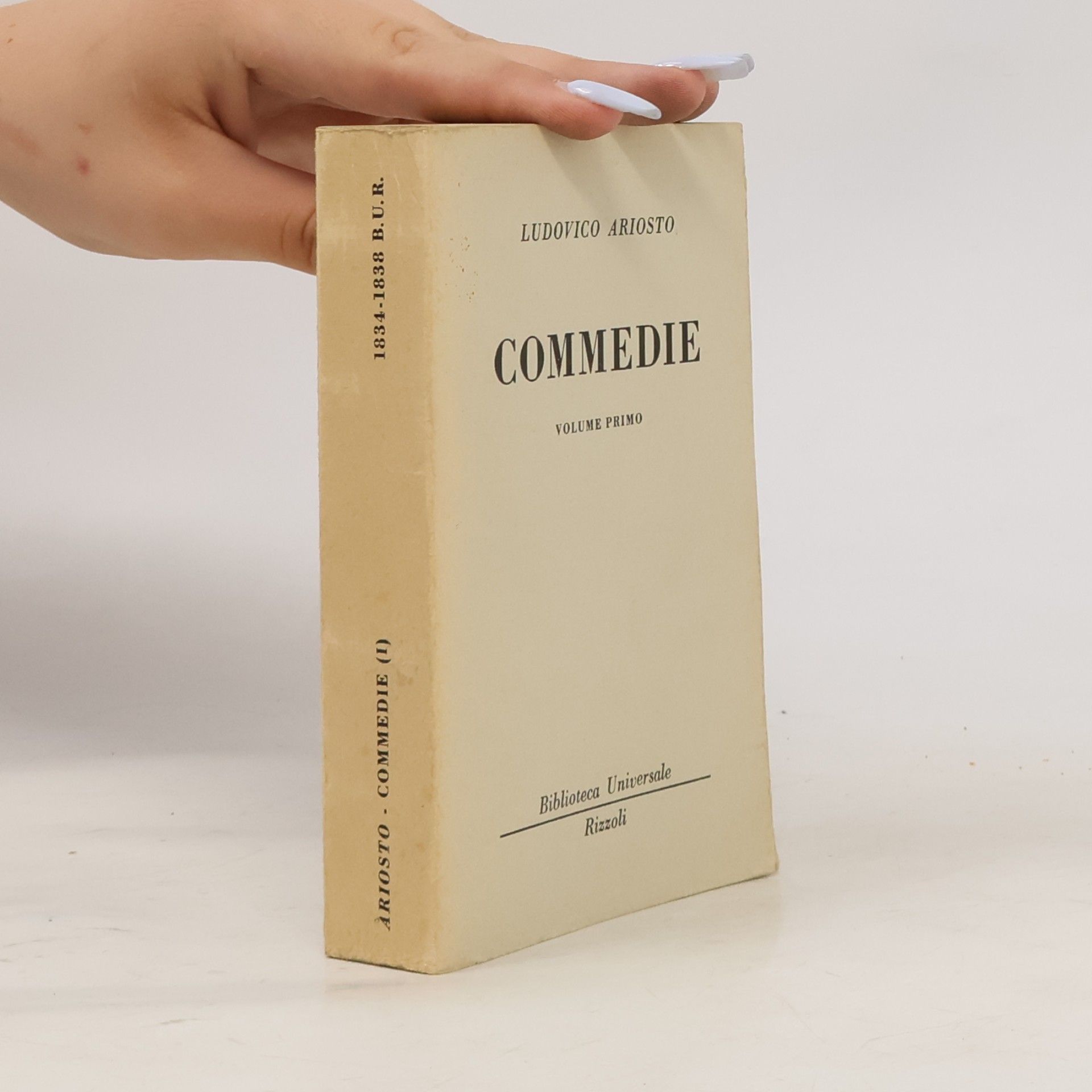 Ludovico Ariosto Commedie. Volume primo