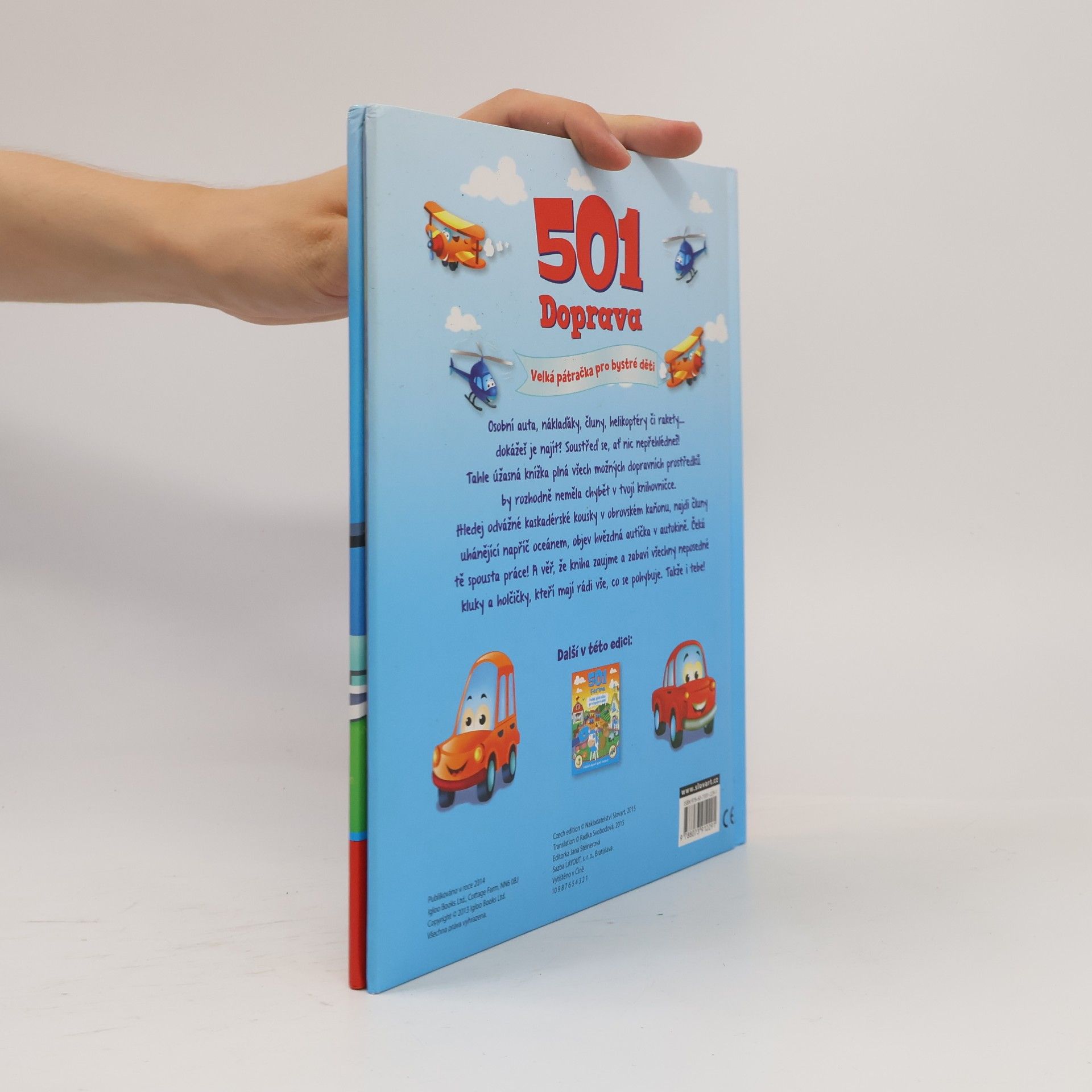 Various authors 501 - doprava. Velká pátračka pro bystré děti