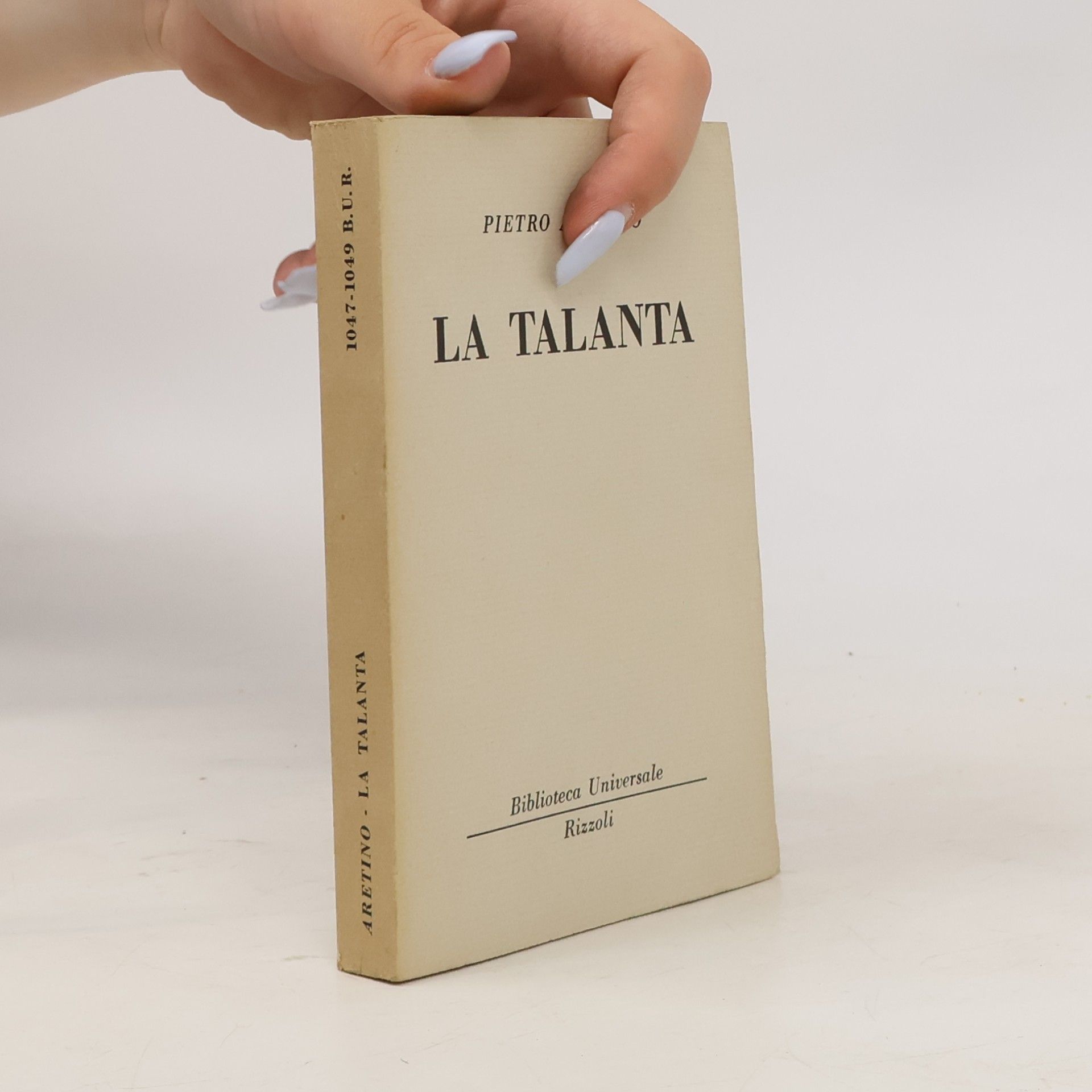 Pietro Aretino La Talanta