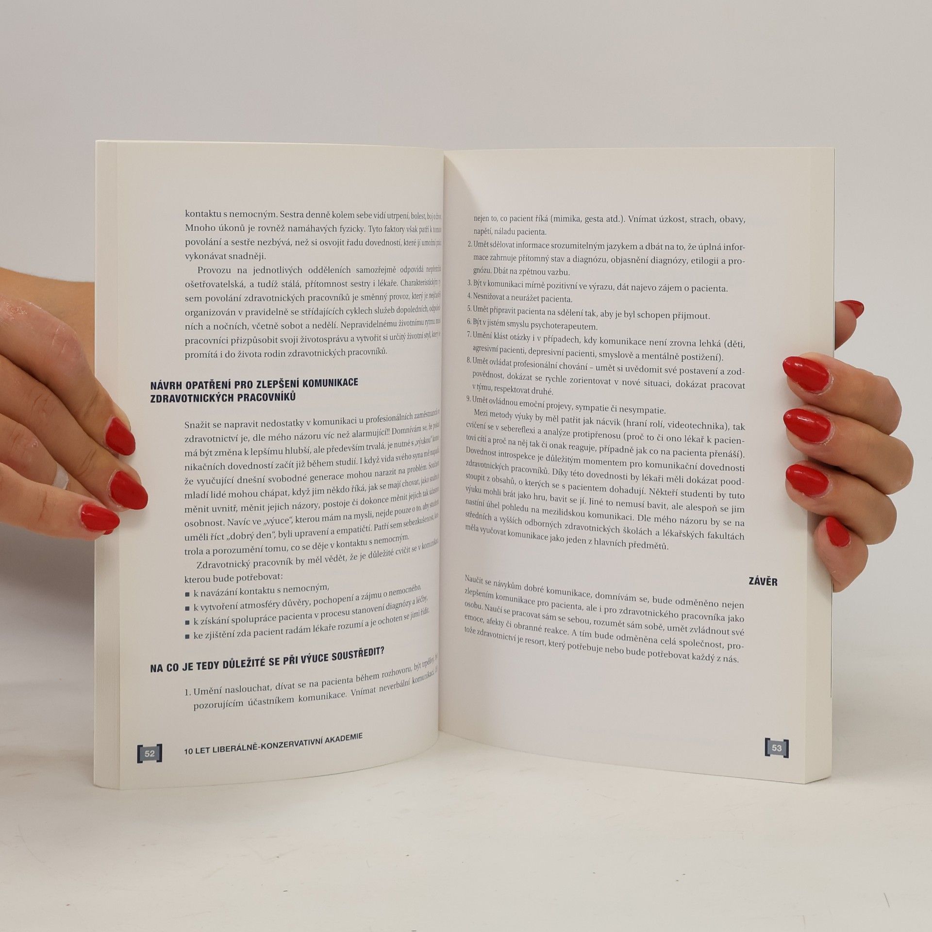 Collectif d'auteurs 10 let Liberálně-konzervativní akademie