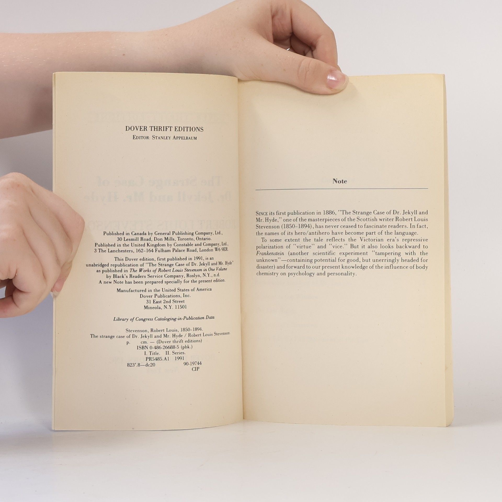 Robert Louis Stevenson The Strange Case of Dr. Jekyll and Mr. Hyde