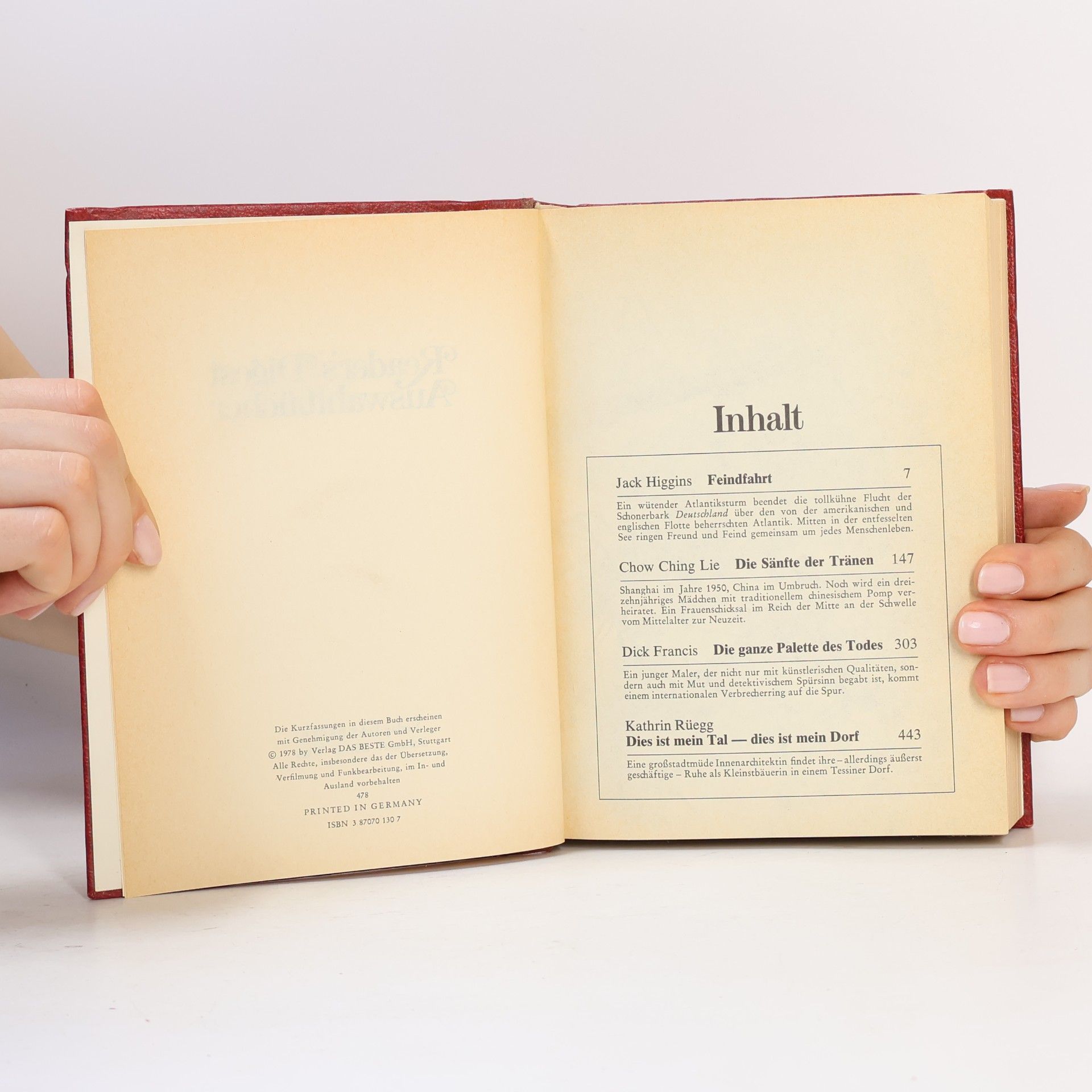 Dick Francis Readers Digest Auswahlbücher