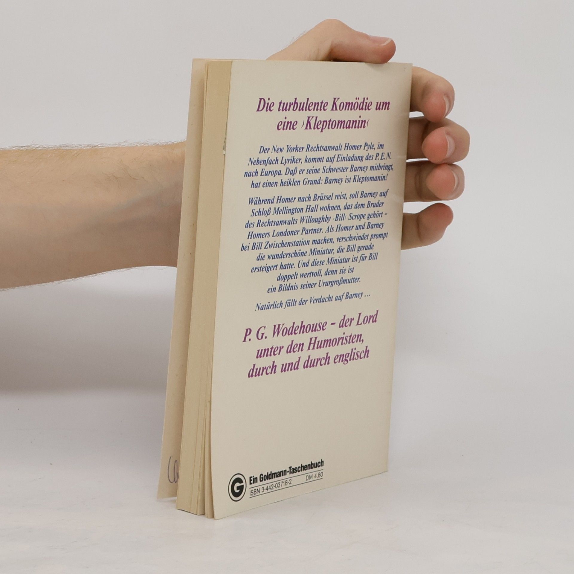 Pelham Wodehouse Das Mädchen in Blau