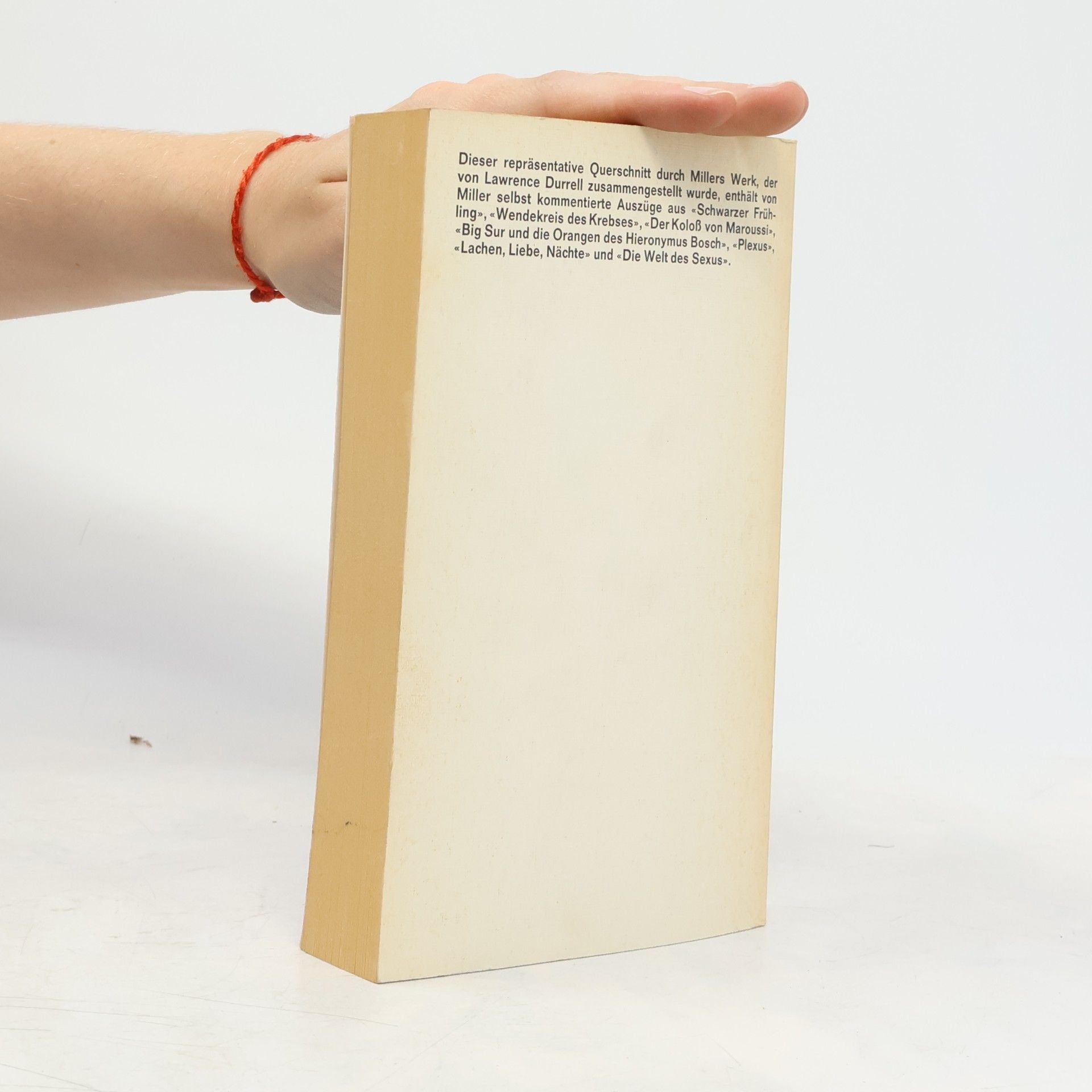 Henry Miller Ein Henry Miller Lesebuch